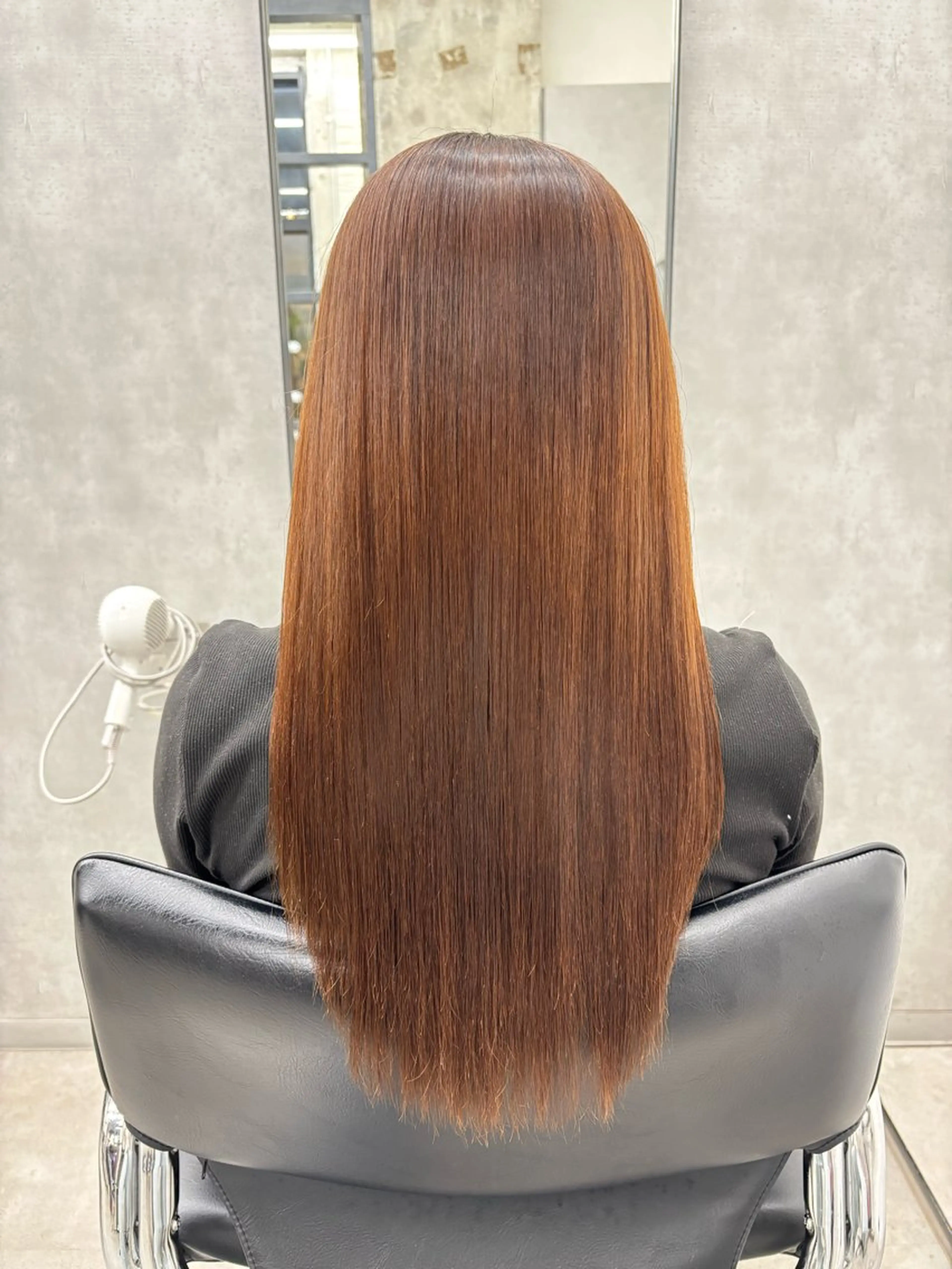 ロング 学生 髪質改善 縮毛矯正 トリートメント 縮毛矯正 トリートメント すぐ巻ける縮毛矯正 🍀勝倉　麗のヘアスタイル