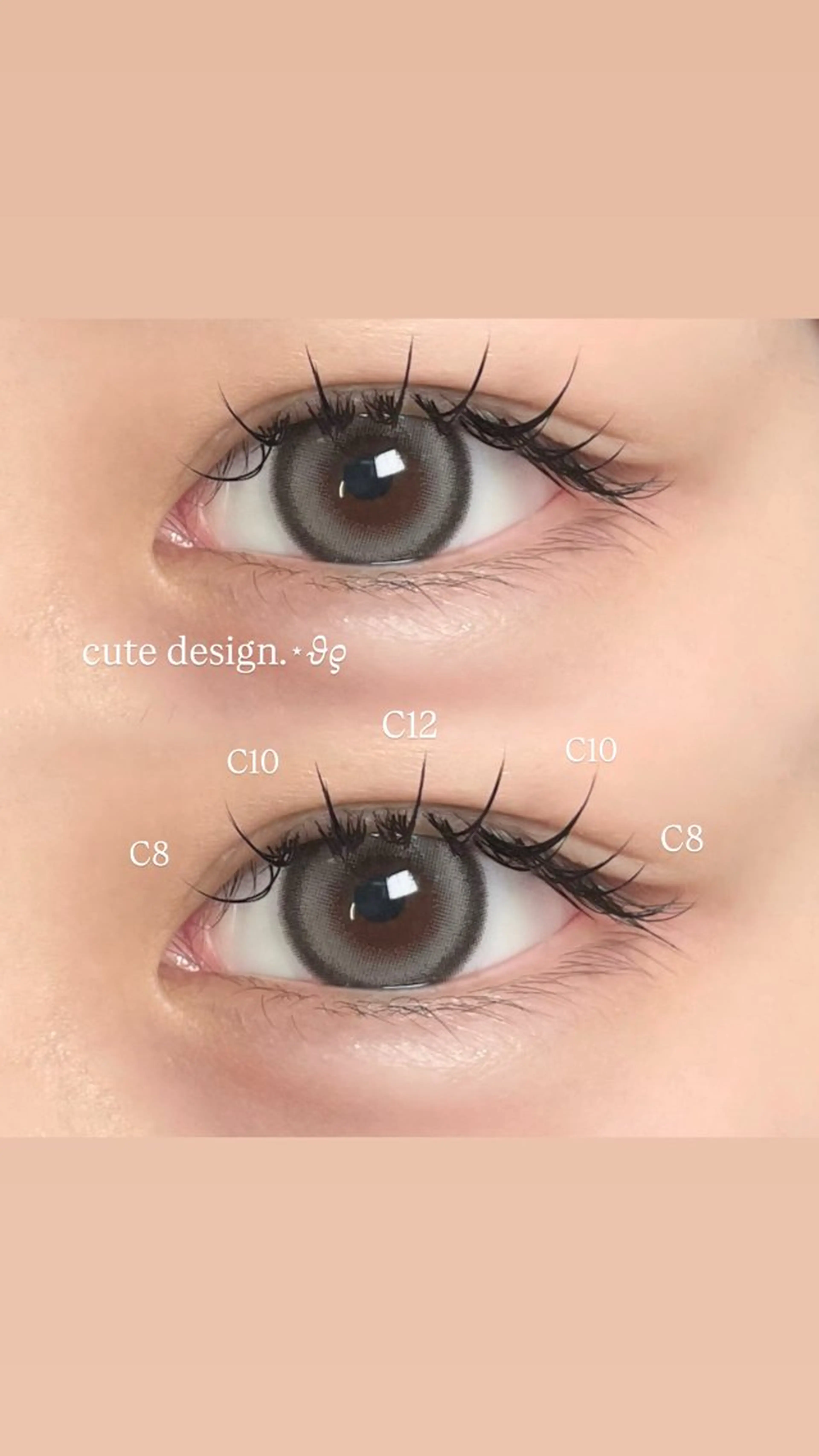 マツエク・マツパ RUNON 🎀 大阪福島 SeneLのマツエク・マツパデザイン