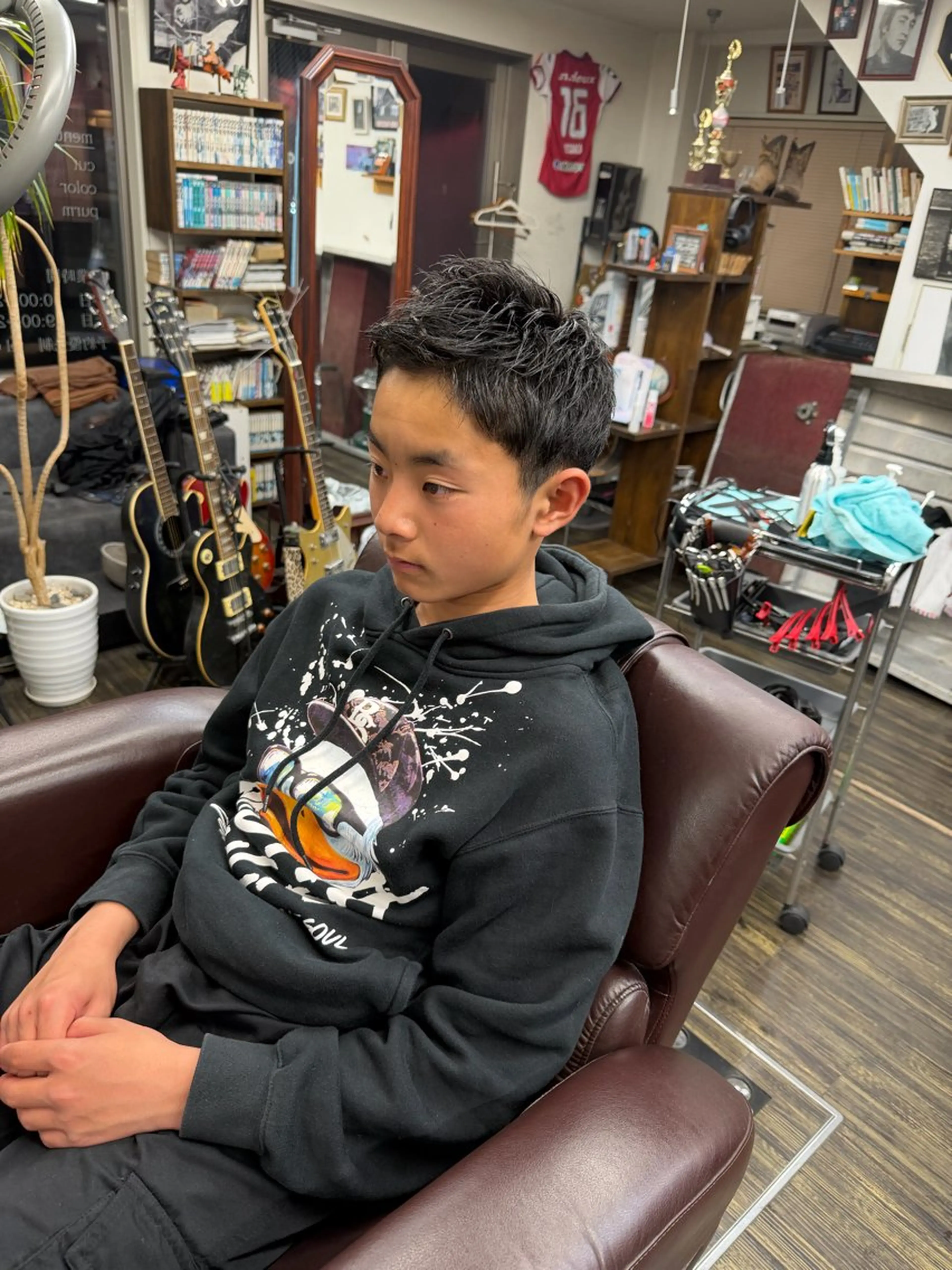 ショート メンズ キッズ 高東 俊介のヘアスタイル