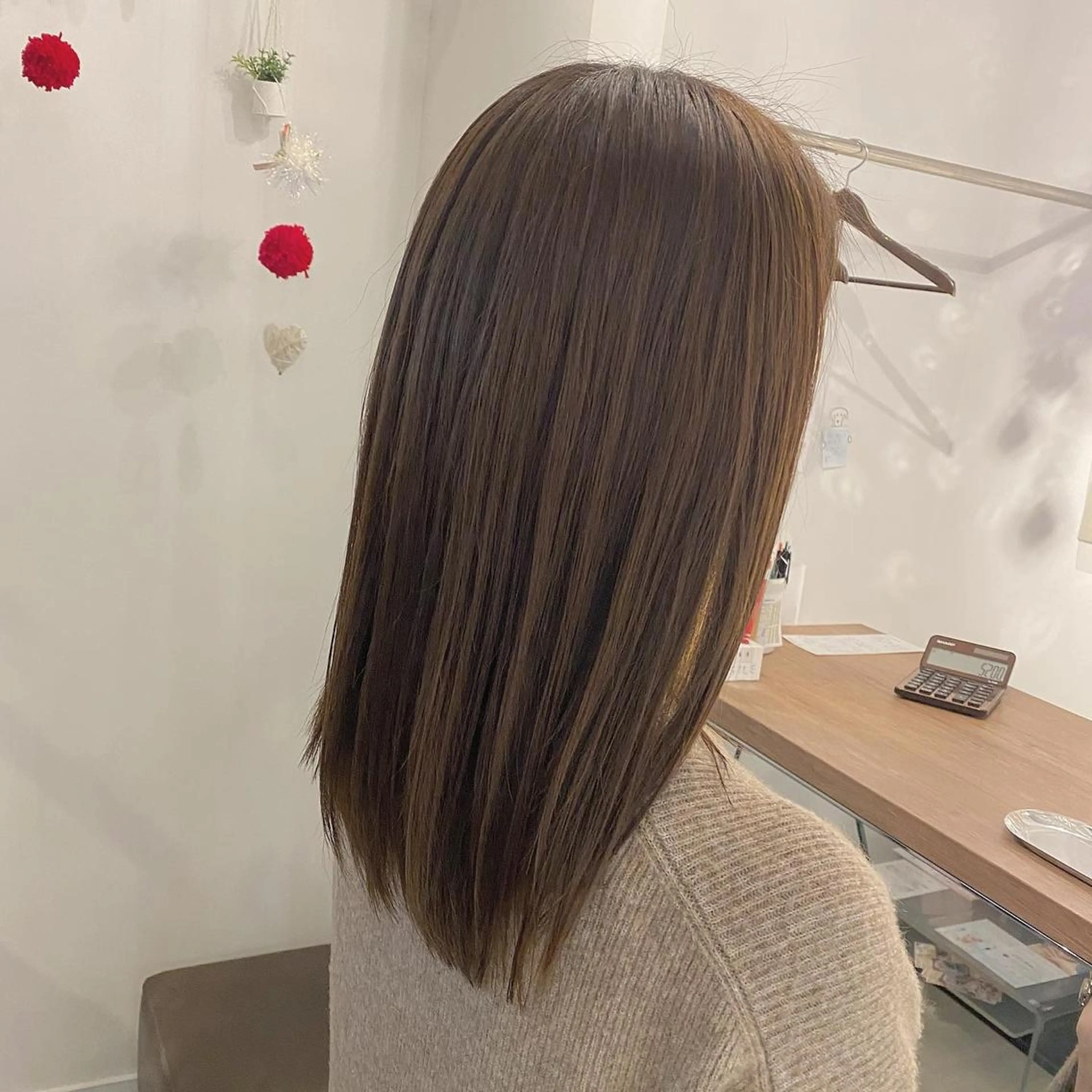 セミロング 髪質改善 髪質改善特化 安東駿介のヘアスタイル