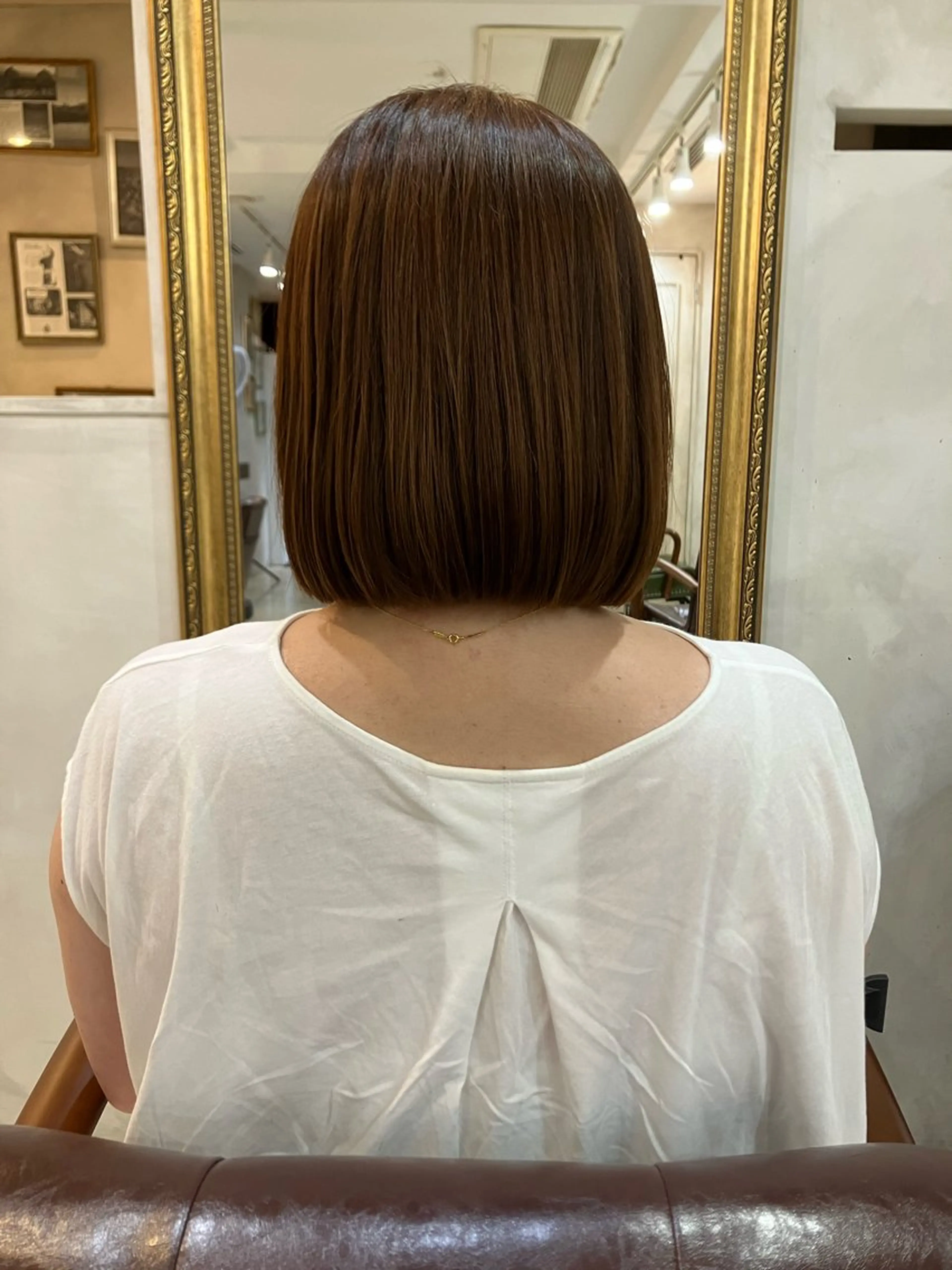 ミディアム 酸性ストレート 荒木 健のヘアスタイル