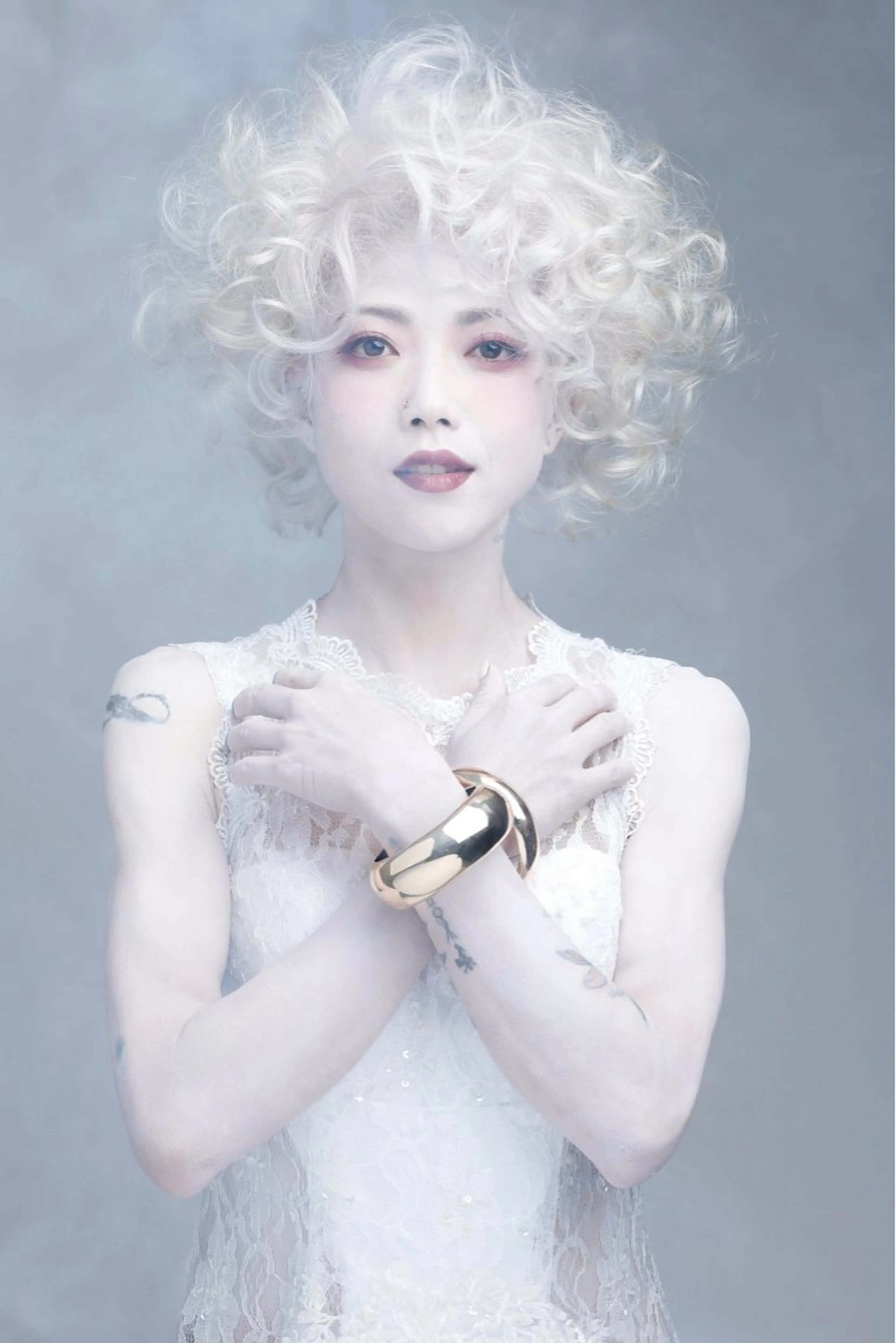 ショート カラー ヘアアレンジ beauche ・salonのヘアスタイル