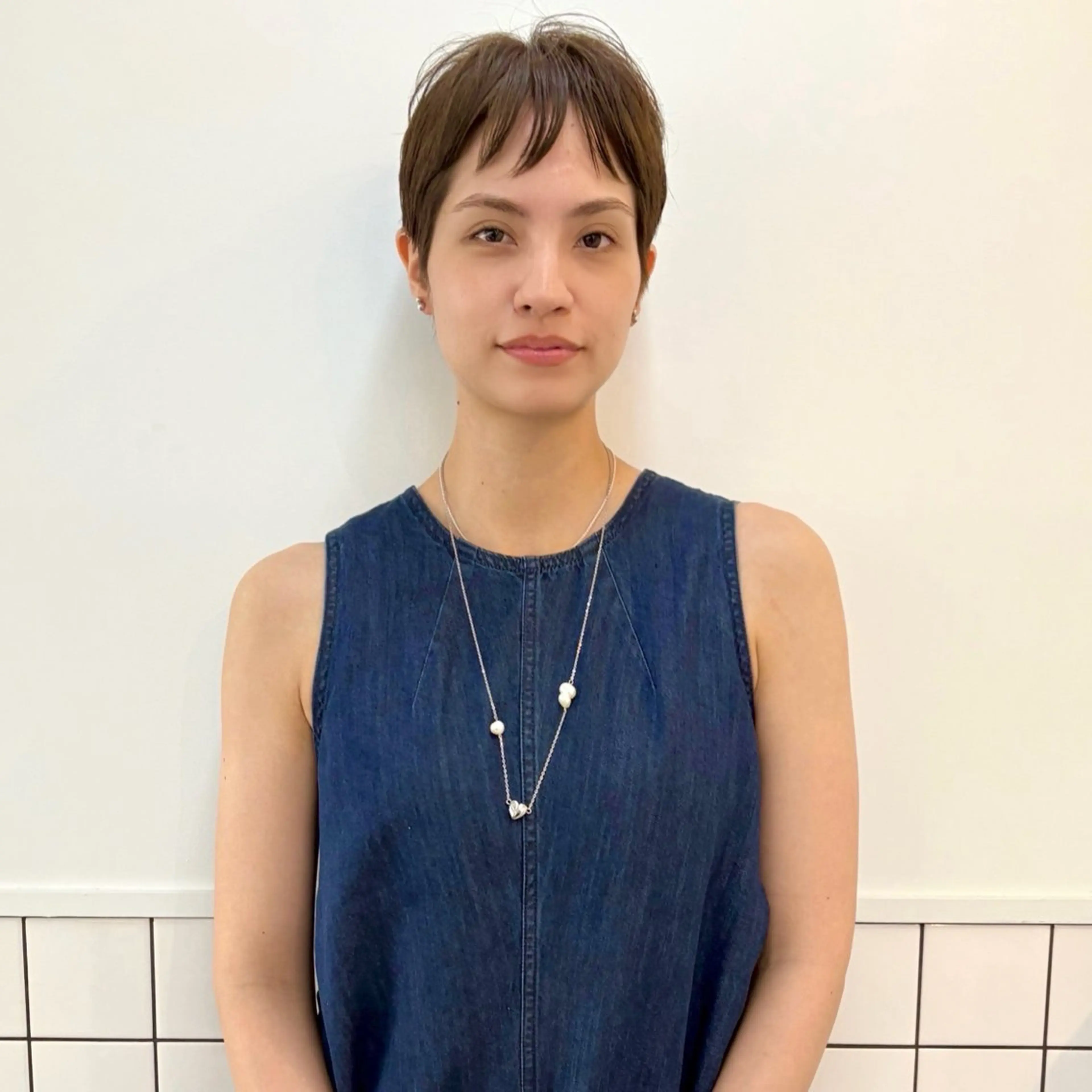 ショート カラー カット ヘアカラー era shioriのヘアスタイル
