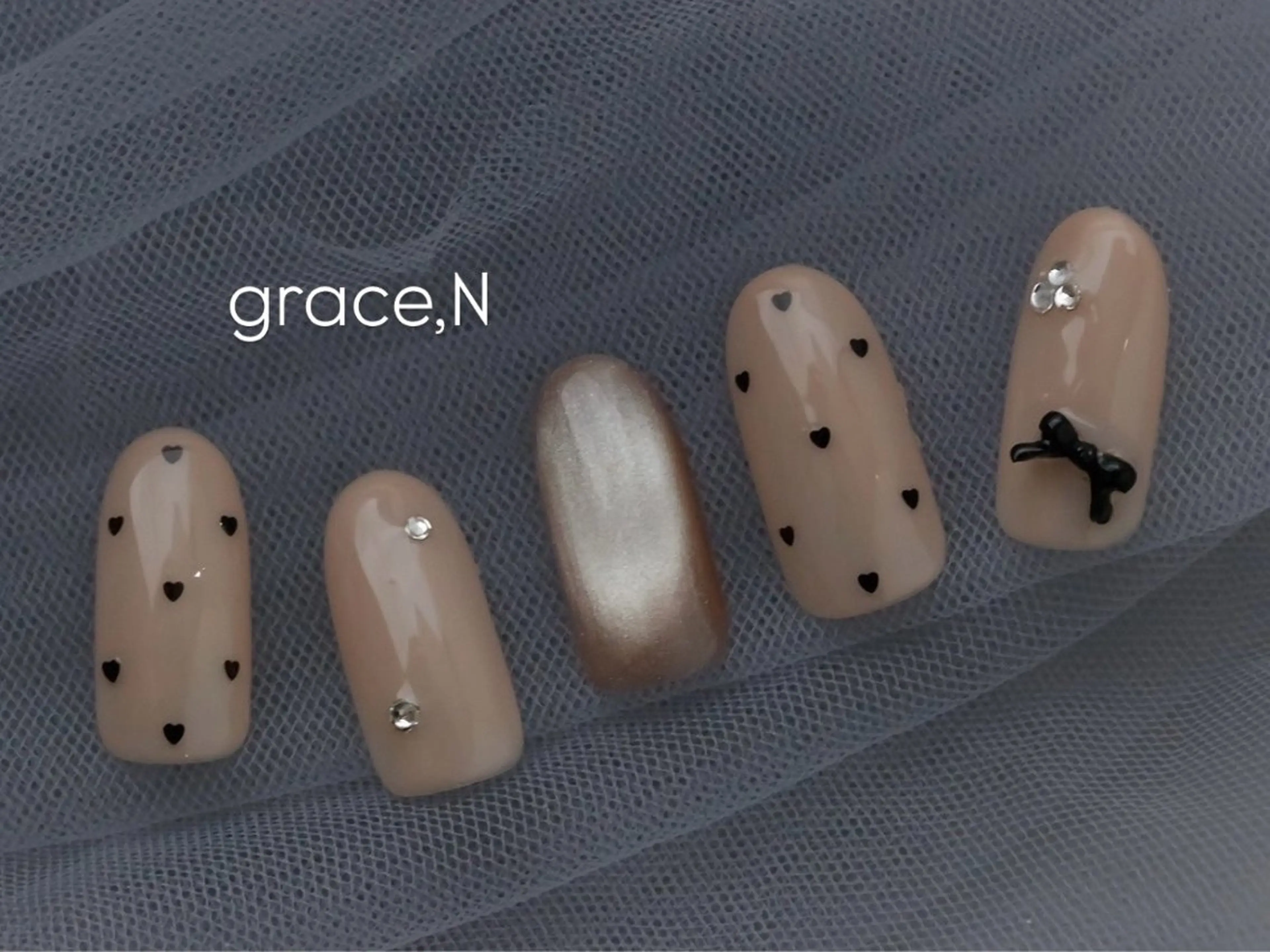 ネイル grace,N-nakazaki所属・grace,N 2男性NGのネイルデザイン