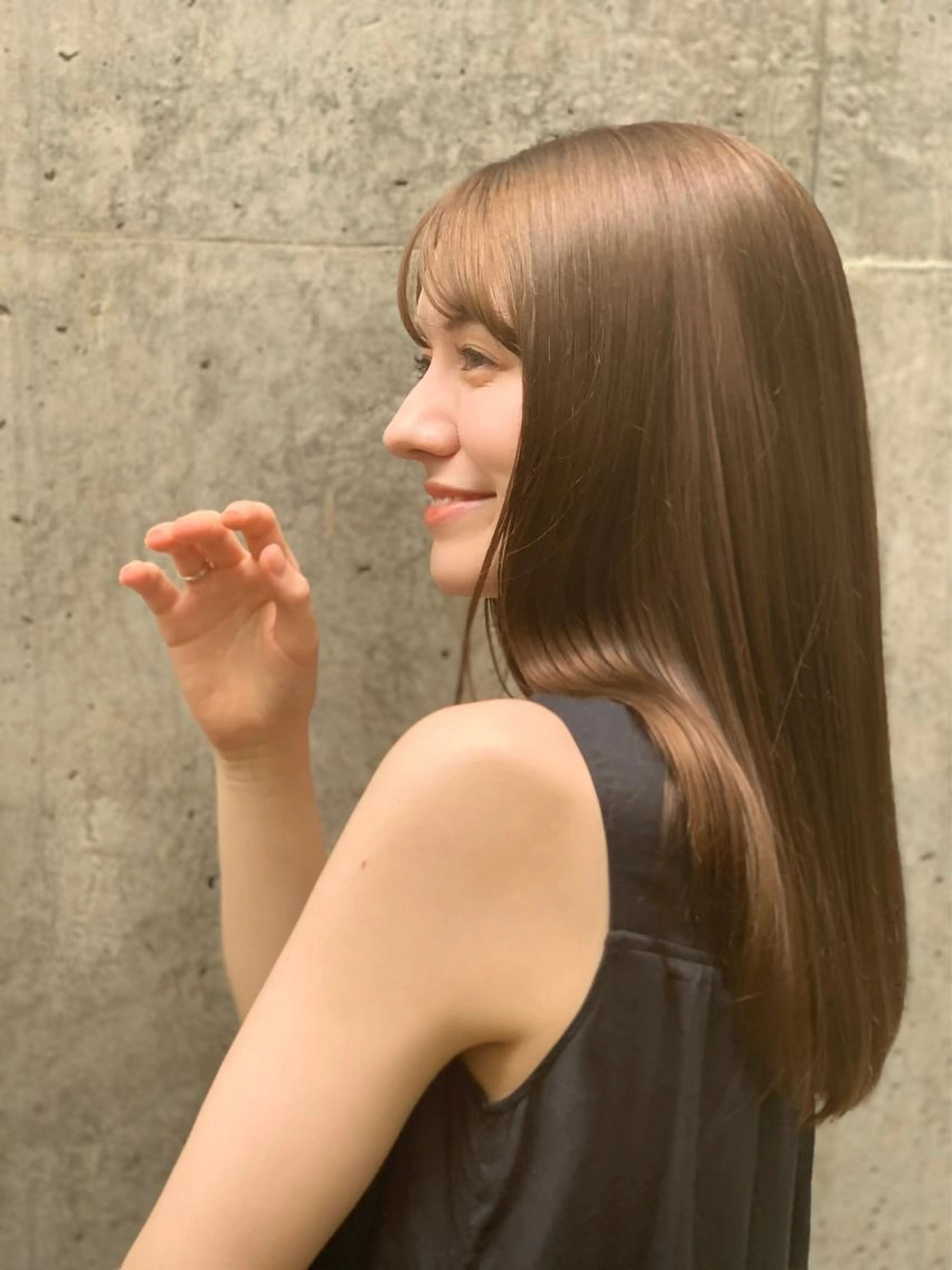 💎水素ツヤカラー💎＋髪質改善美容カプセルトリートメントの写真