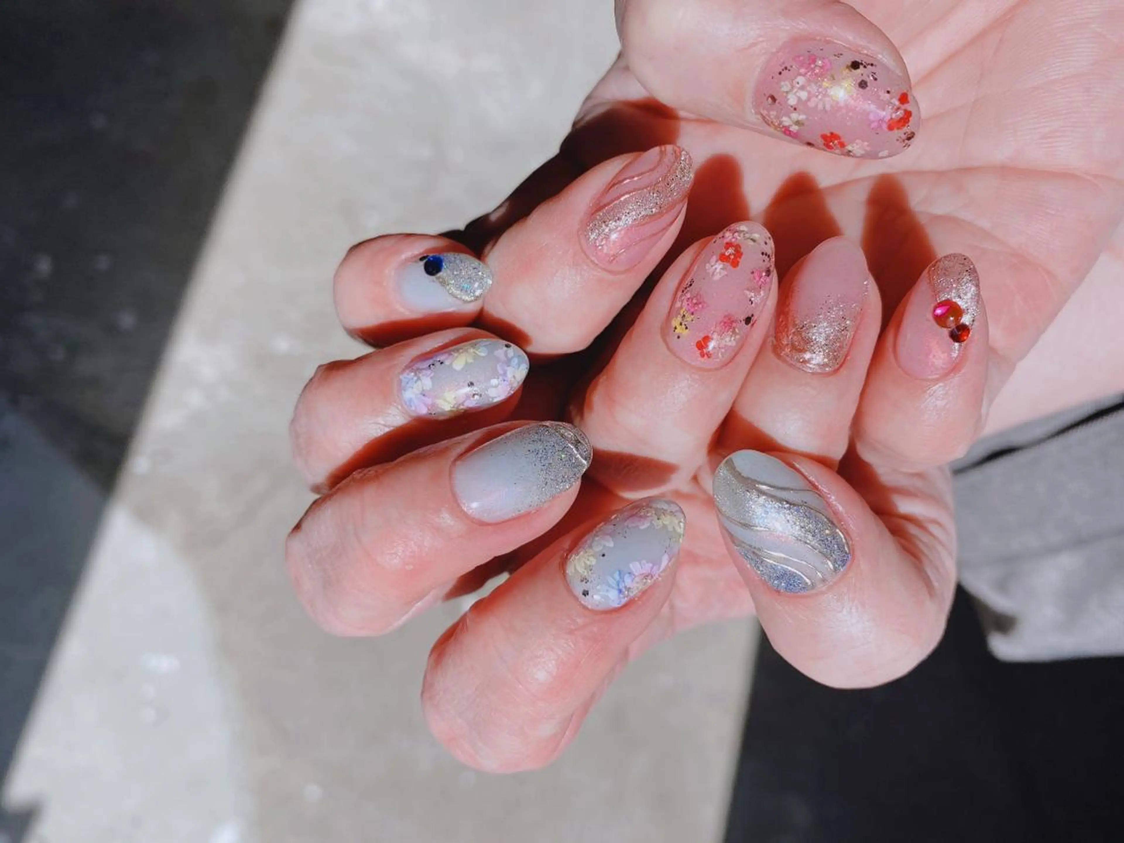 ネイル ハンドネイル nailsalon ∞ ﾐｶﾅﾙ ∞のネイルデザイン