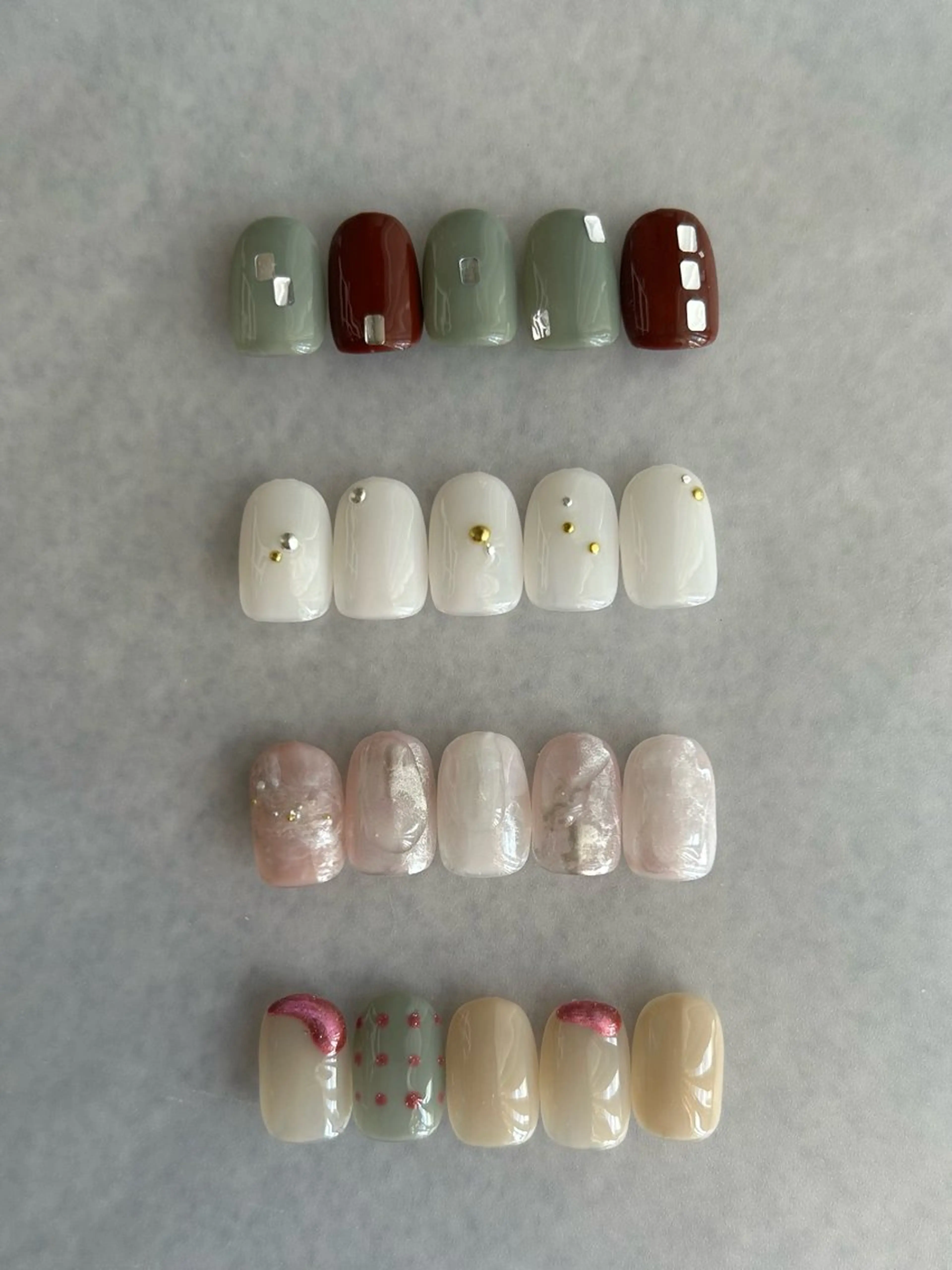 ネイル ニュアンスネイル オフィスネイル シンプルネイル ハンドネイル プライベートサロン etelüのネイルデザイン