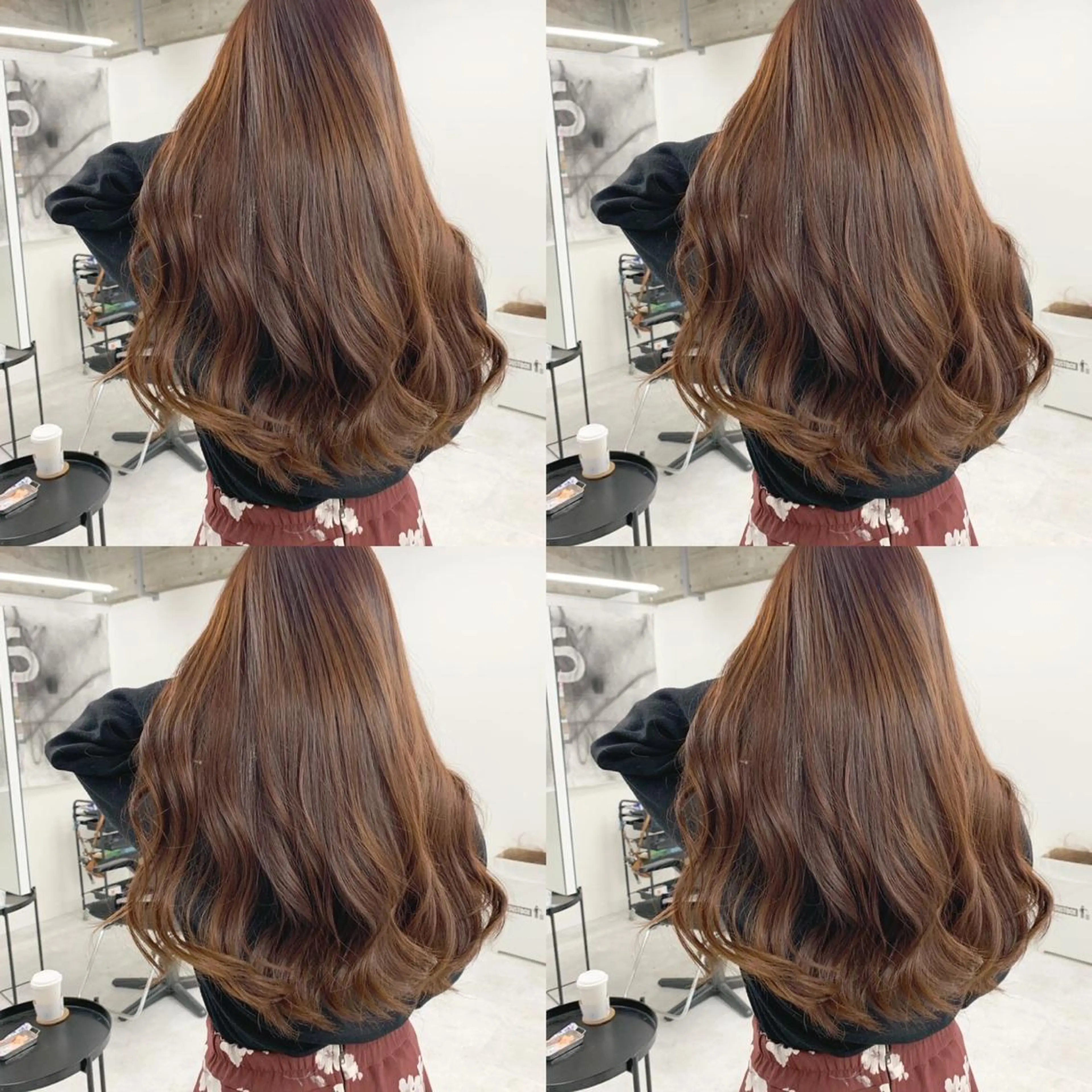 ロング カラー パーマ アブアイ所属・艶髪・酸性ストレート フリツのヘアスタイル