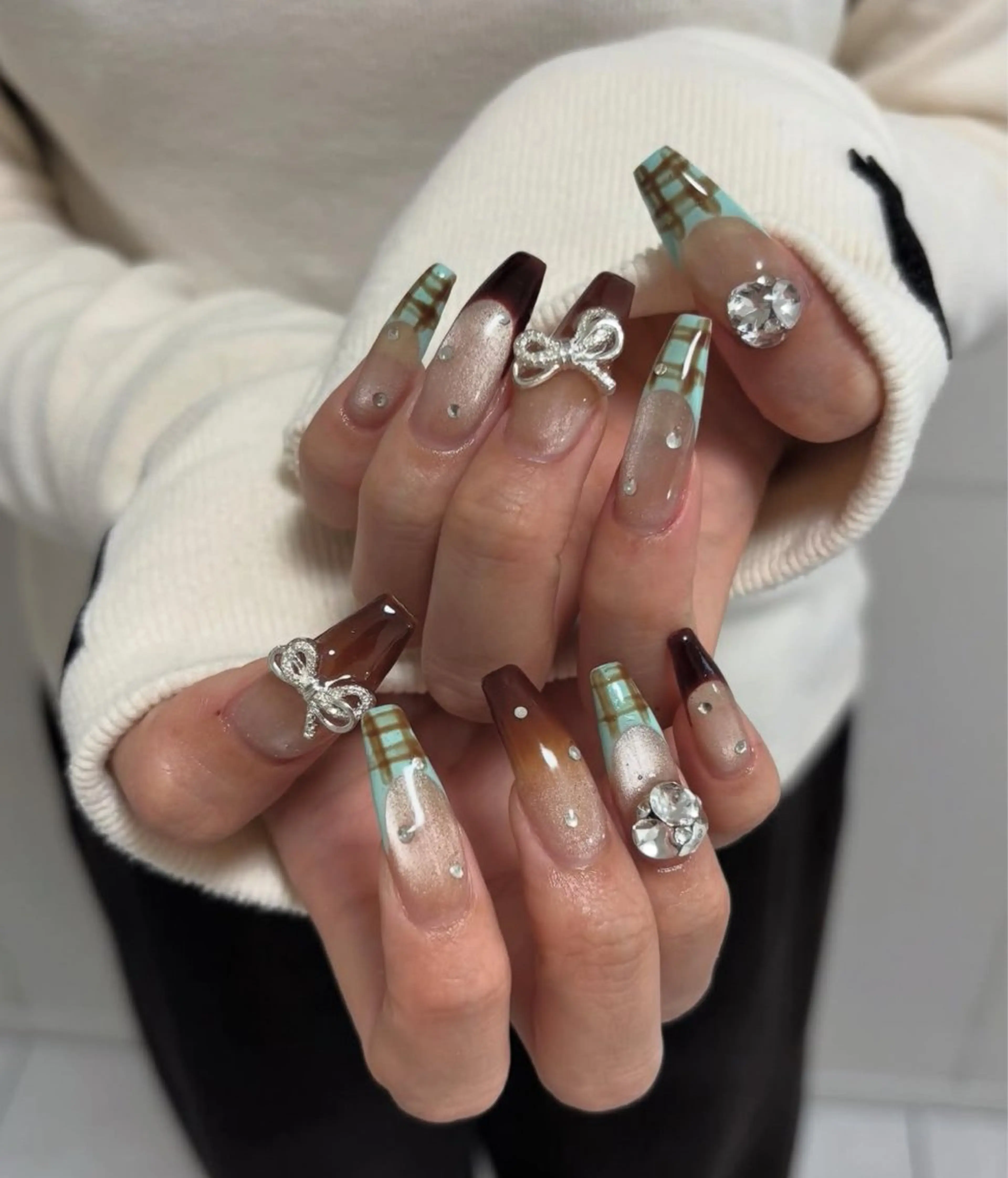 ネイル 韓国ネイル シンプルネイル ワンホンネイル ハンドネイル CoMo Nailのネイルデザイン