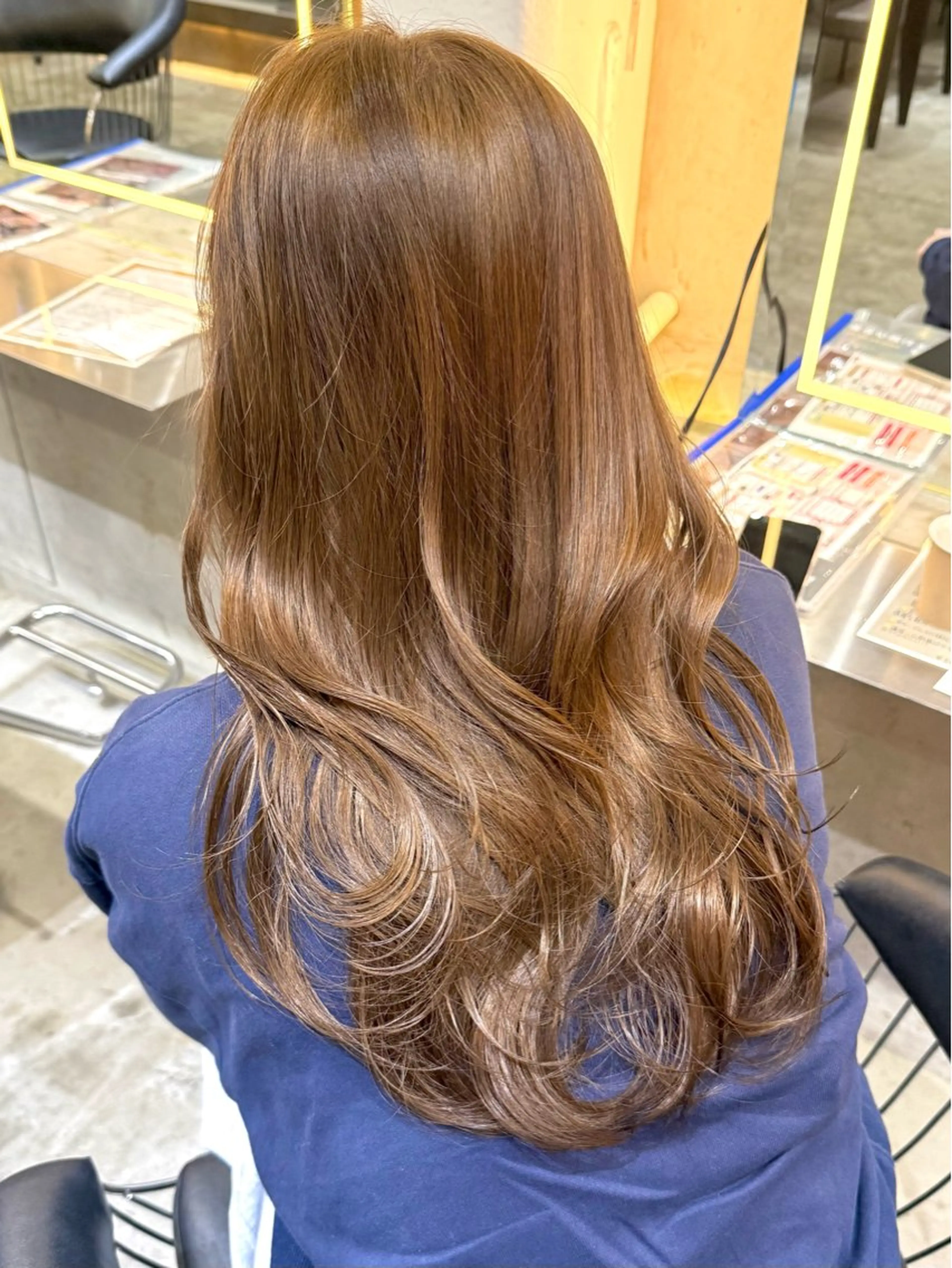 セミロング カット ヘアカラー トリートメント 髪質改善/ボブ/ レイヤー❣️yuiのヘアスタイル