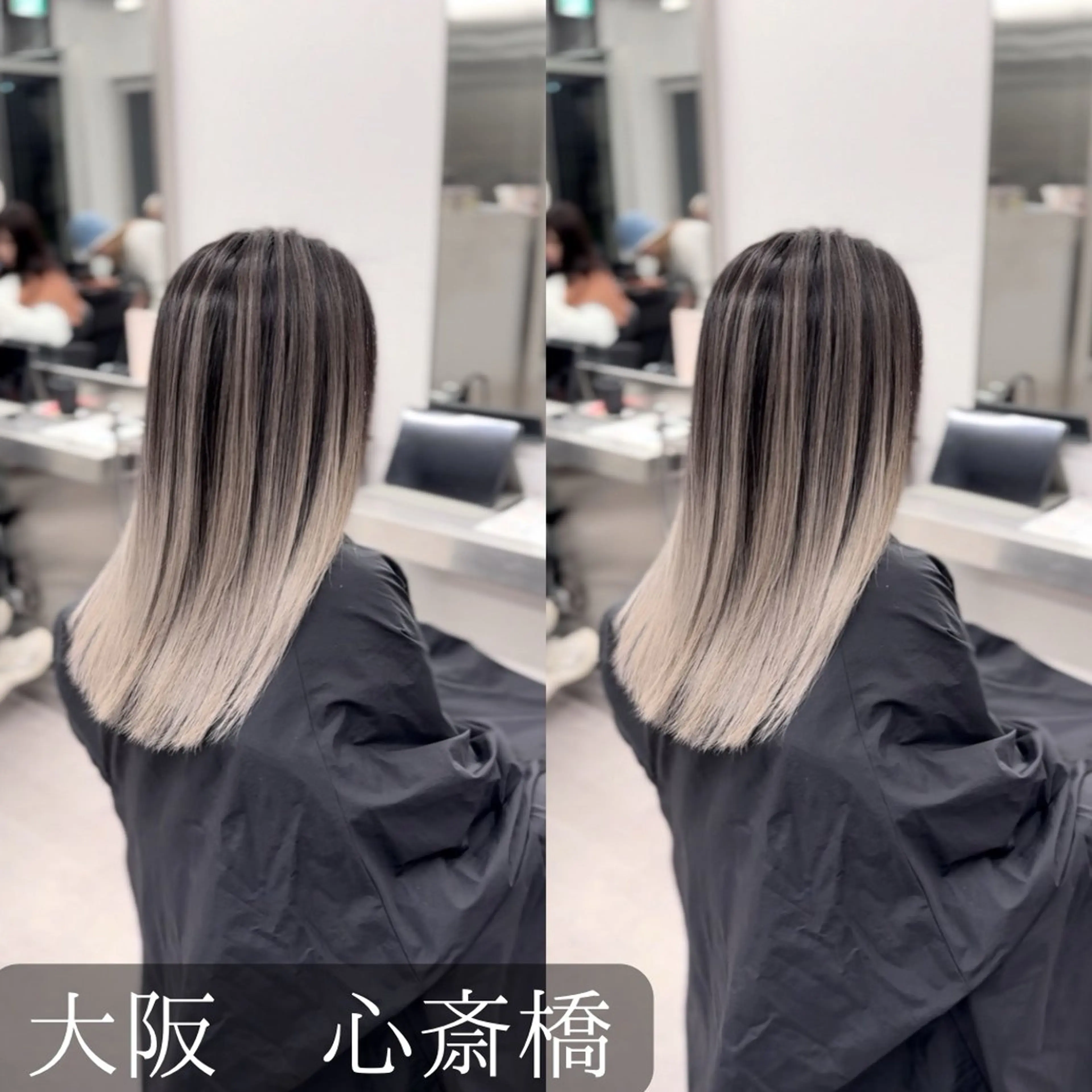 セミロング カラー ヘアカラー hair &eye LAWE.店長のヘアスタイル