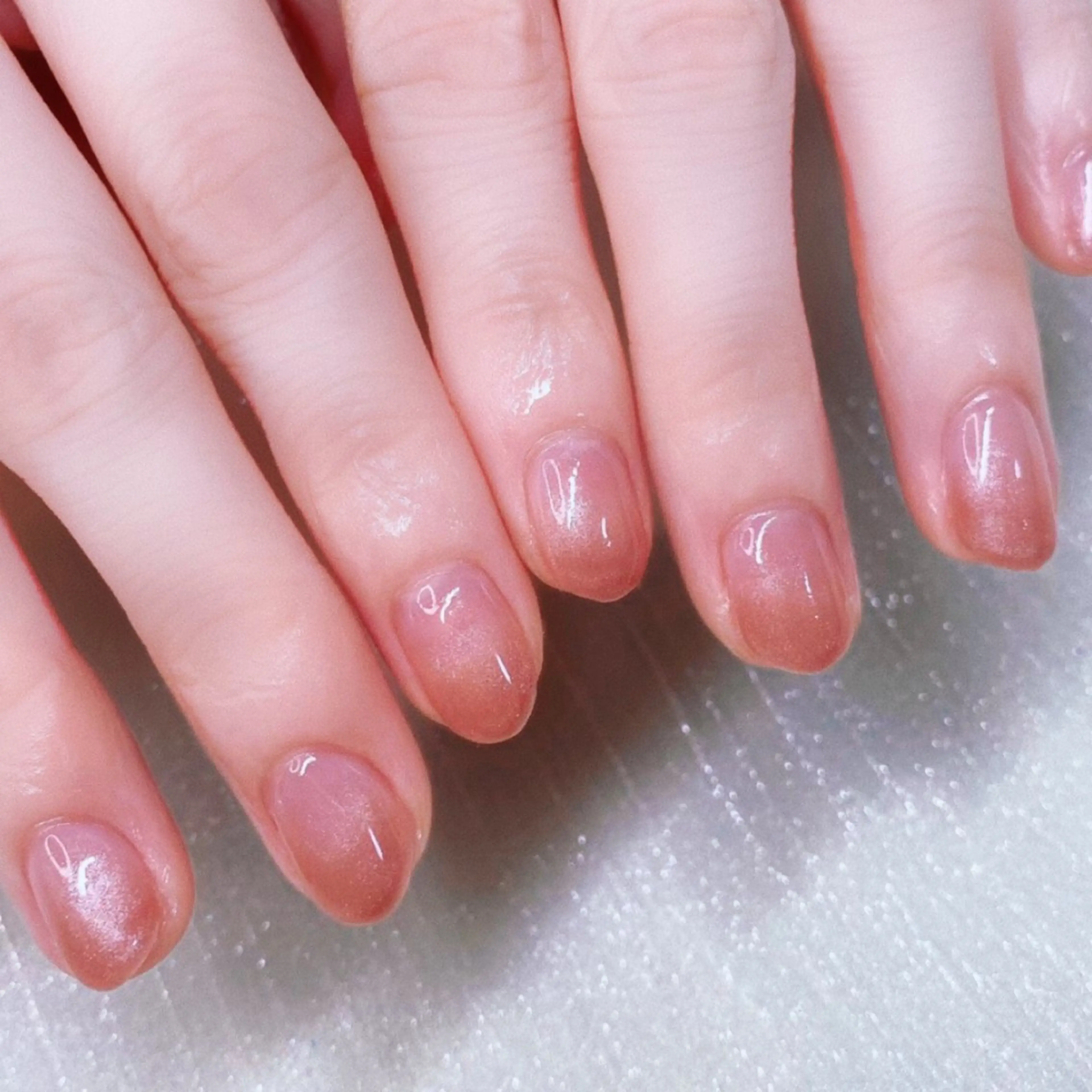 ネイル 長さ出し ハンドネイル Nailist suzuのネイルデザイン