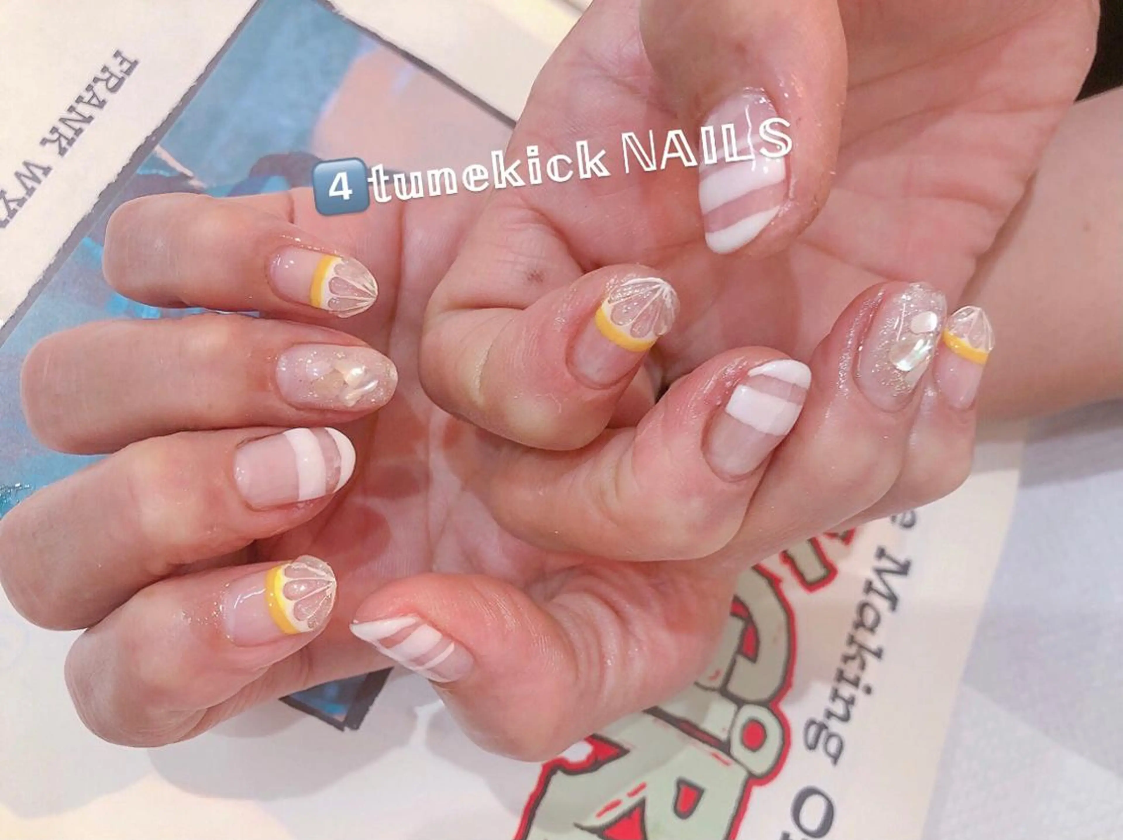 ネイル 4tunekick NAILS(フォーチュンキックネイルズ)所属・星野 淳子のネイルデザイン