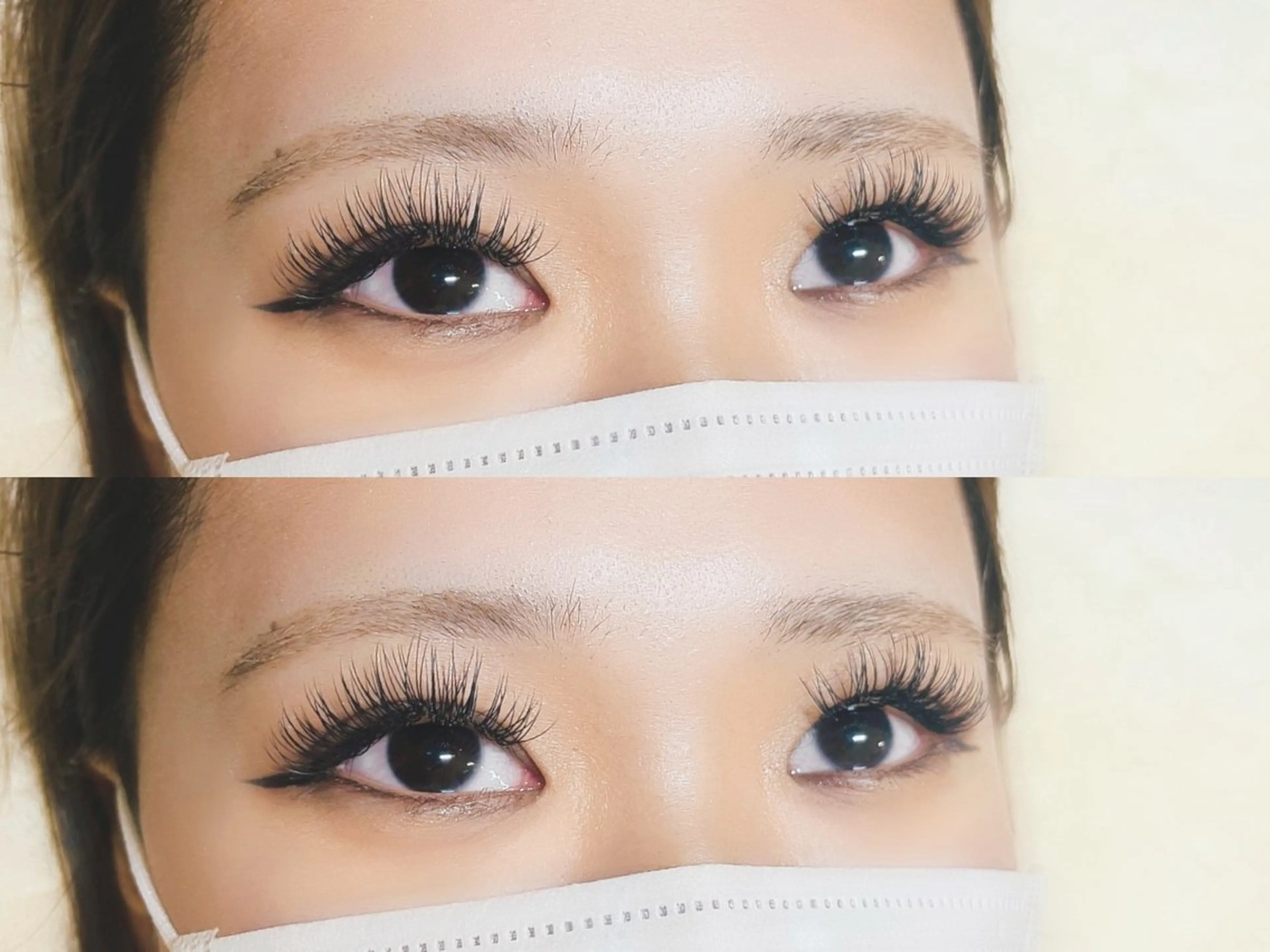 マツエク・マツパ 付け放題 バインドロック フラットラッシュ パリジェンヌラッシュリフト まつげパーマ マツエク オーロラ所属・AURORA RINAのマツエク・マツパデザイン