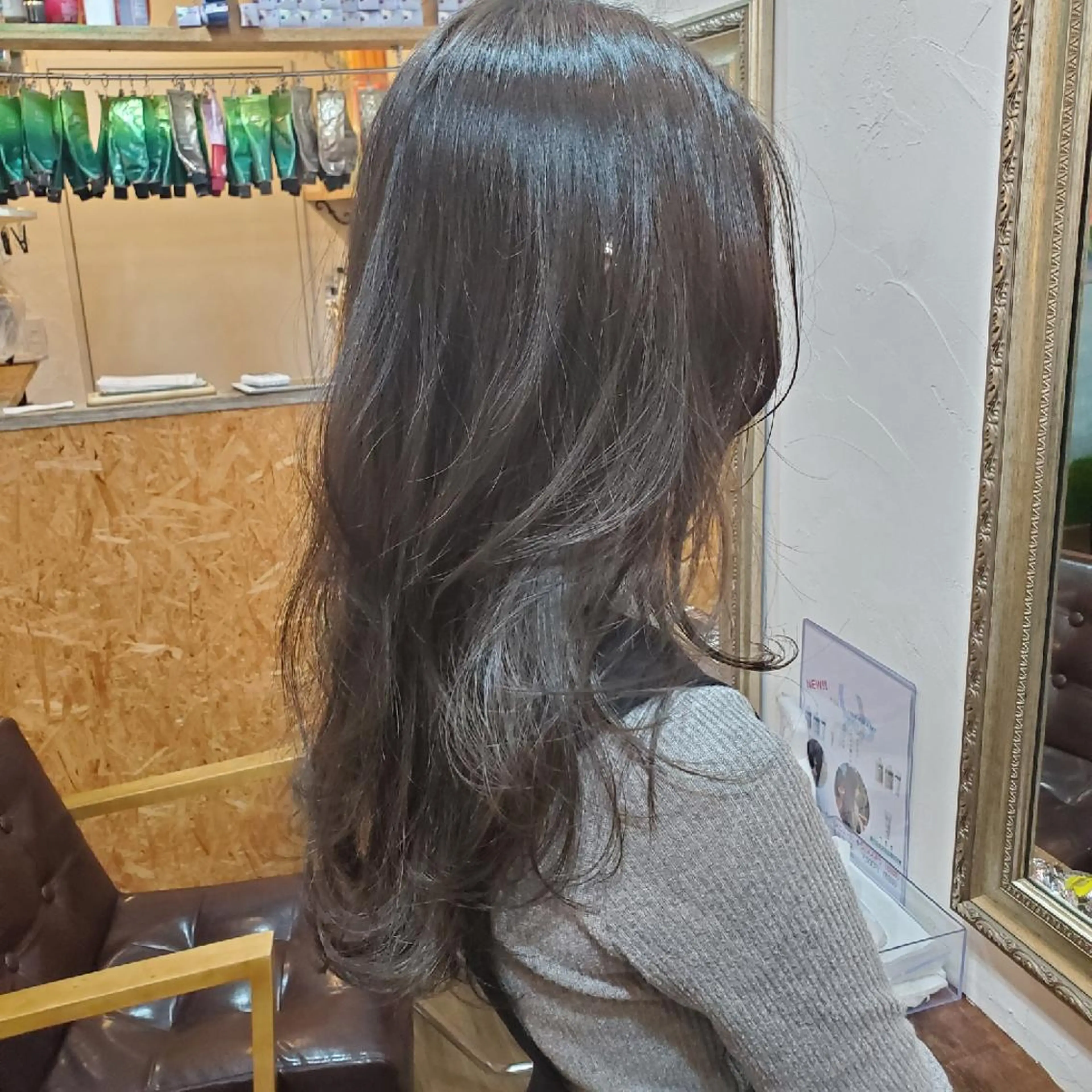 ロング カラー カット ヘアカラー トリートメント フリーランス所属・韓国ヘア レイヤー くびれヘアMATSUのヘアスタイル