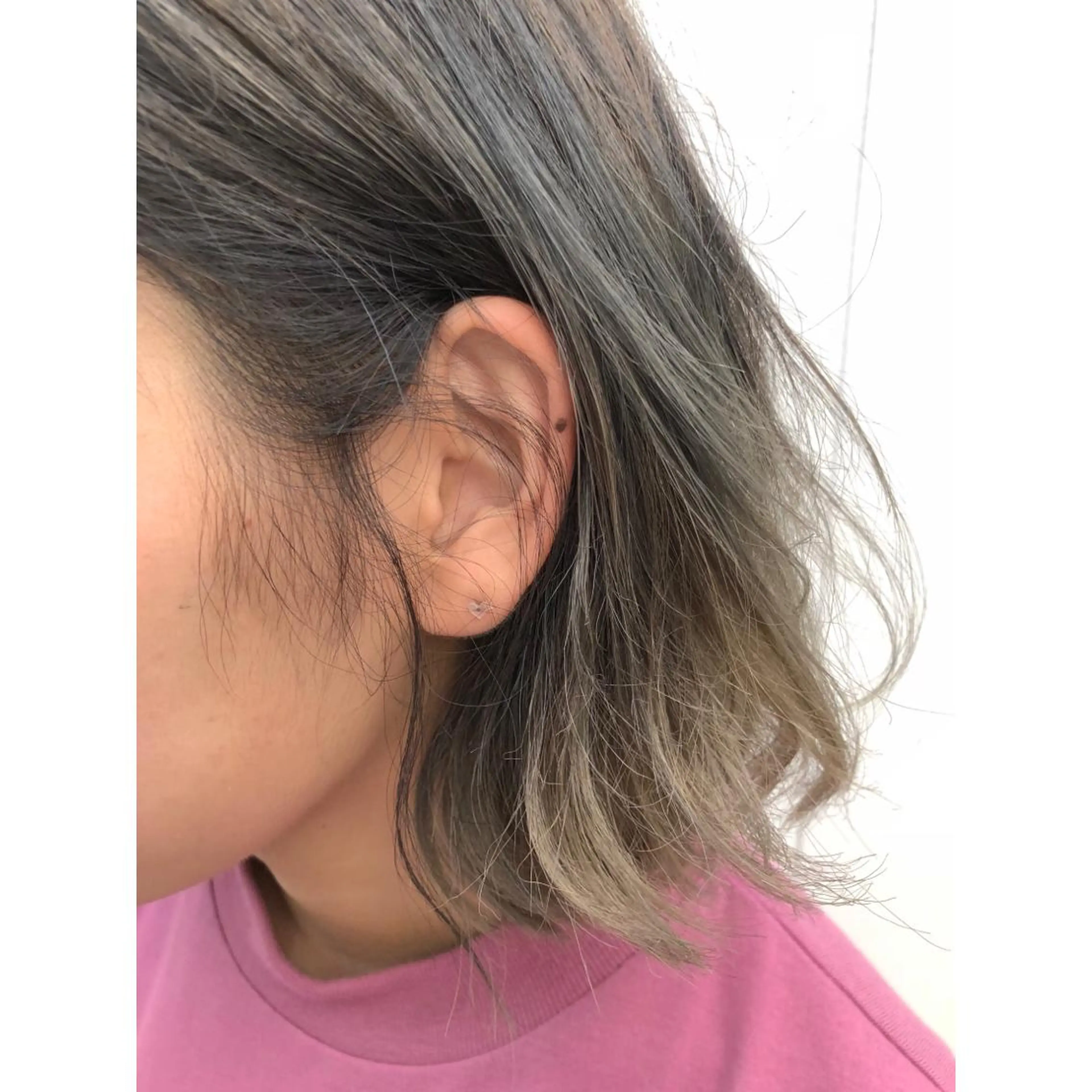 ショート カラー グラデーションカラー パーソナルカラー診断 できます　木曽　主博のヘアスタイル