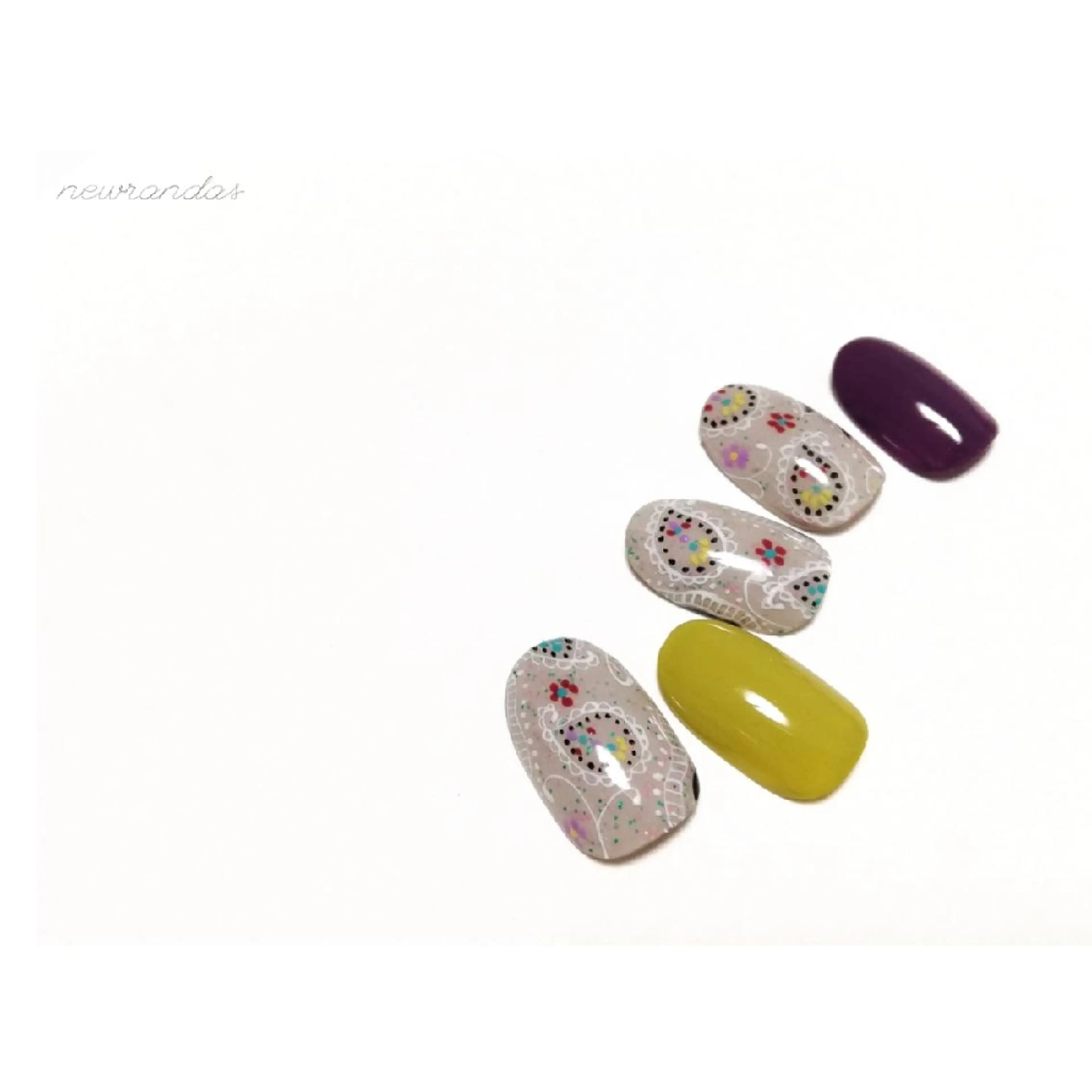 ネイル ハンドネイル newrandas hitomiのネイルデザイン