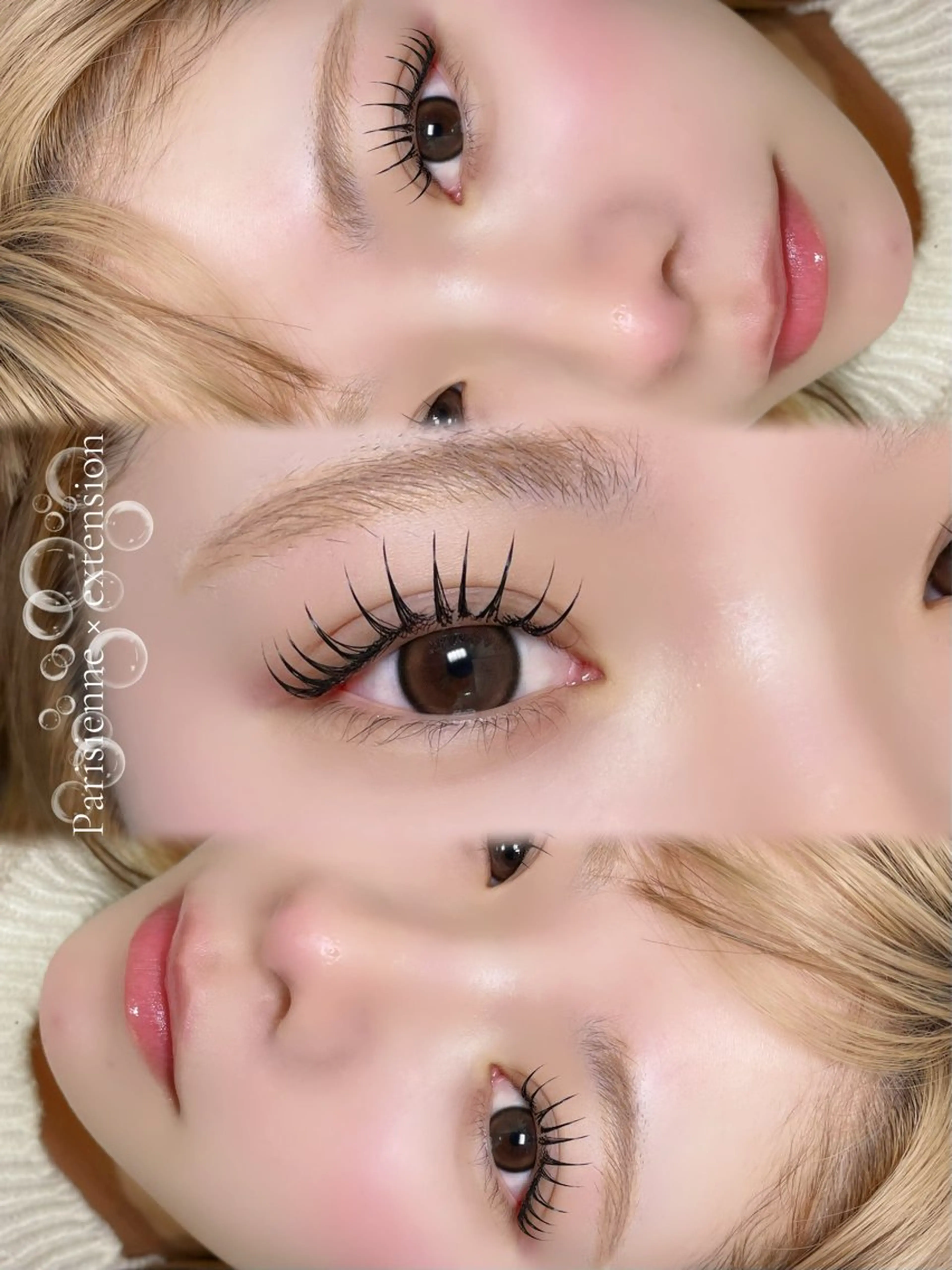 マツエク・マツパ マツエク 大阪梅田 SAKI 韓国風束感まつ毛のマツエク・マツパデザイン