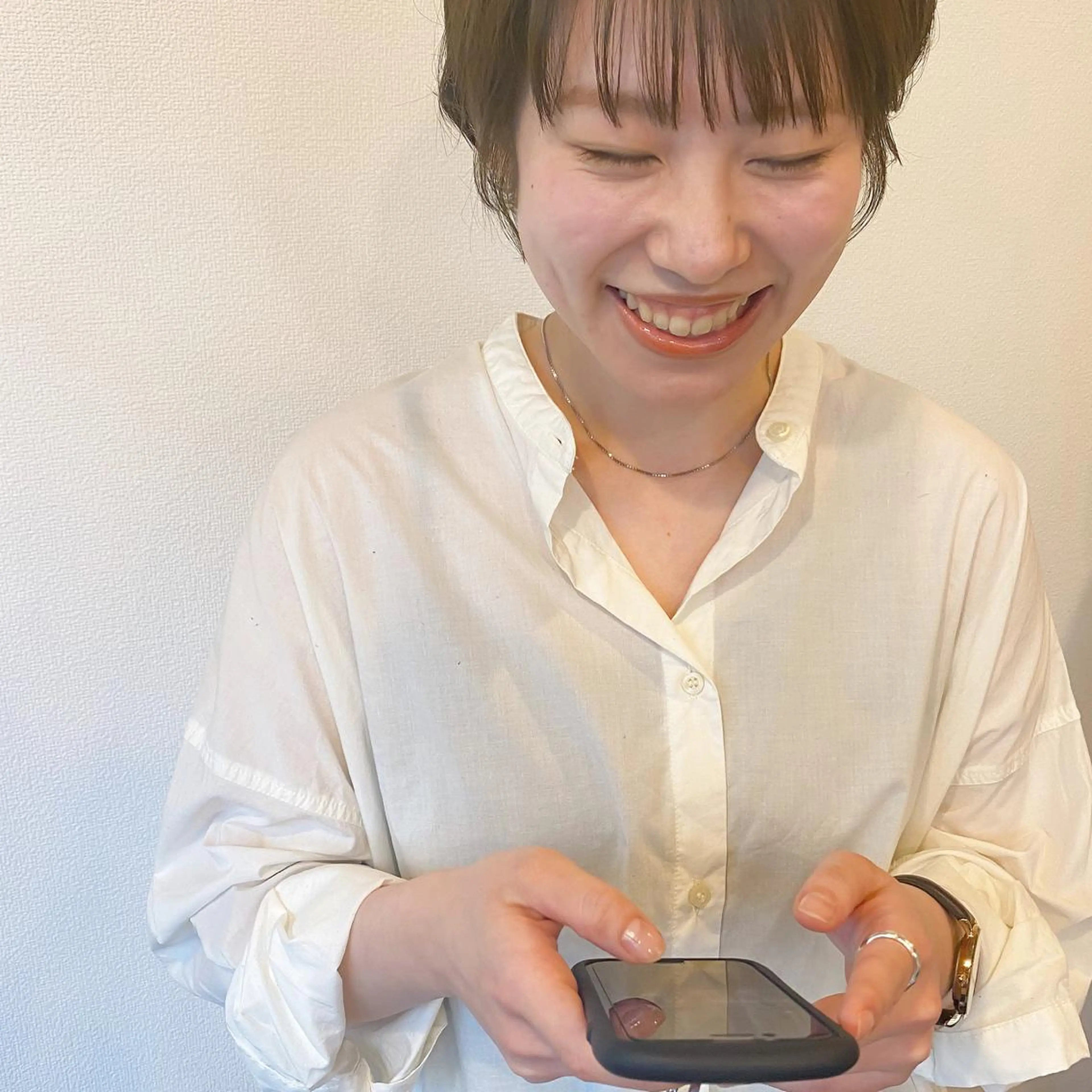 ショート カラー ダメージレスサロン✨ kayo🌱のヘアスタイル