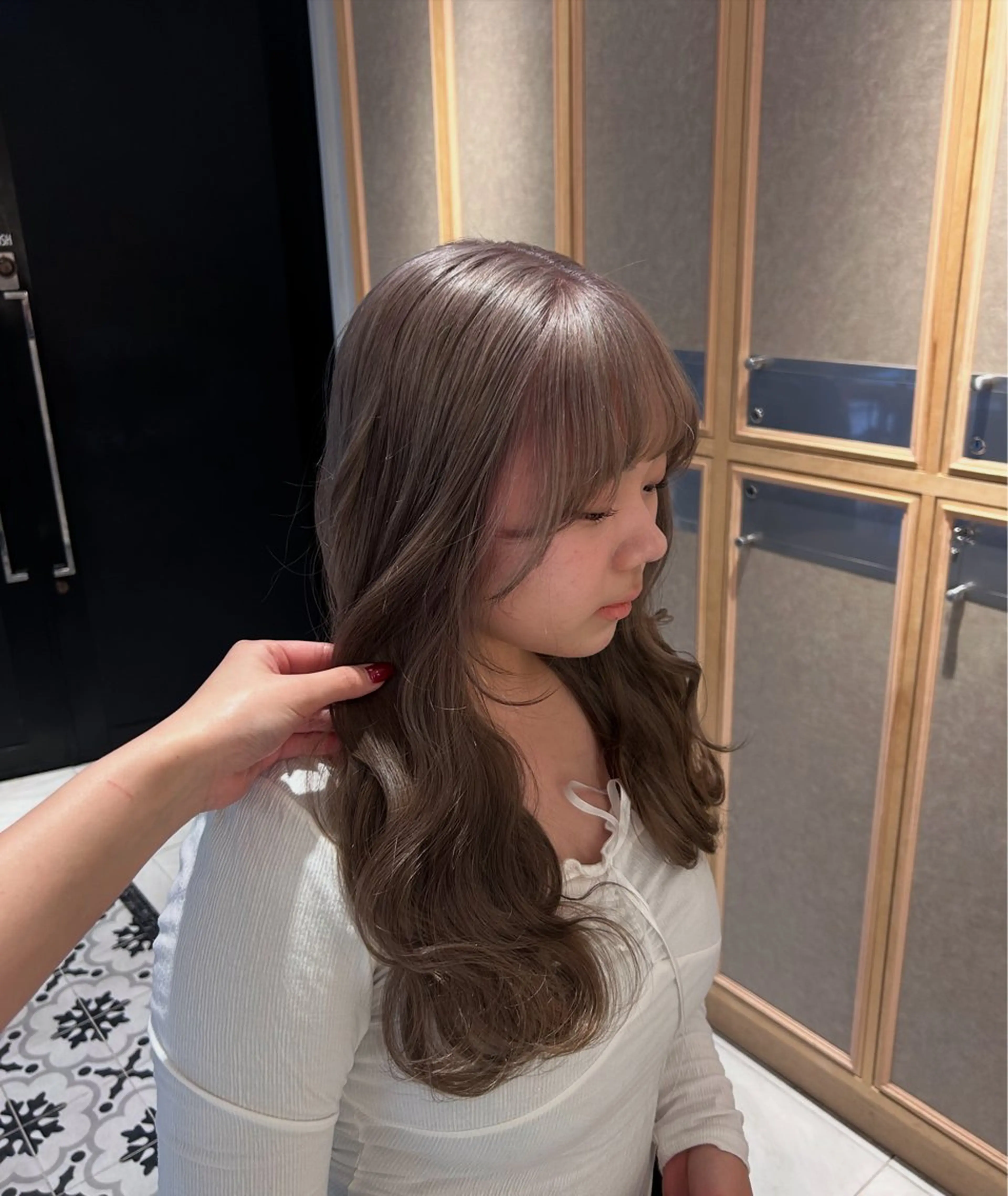 ▪️初ブリーチの方はコチラ▪️ダメージレスWケアブリーチ➕ケアカラー [spaシャン+オリジナルTr付]の写真