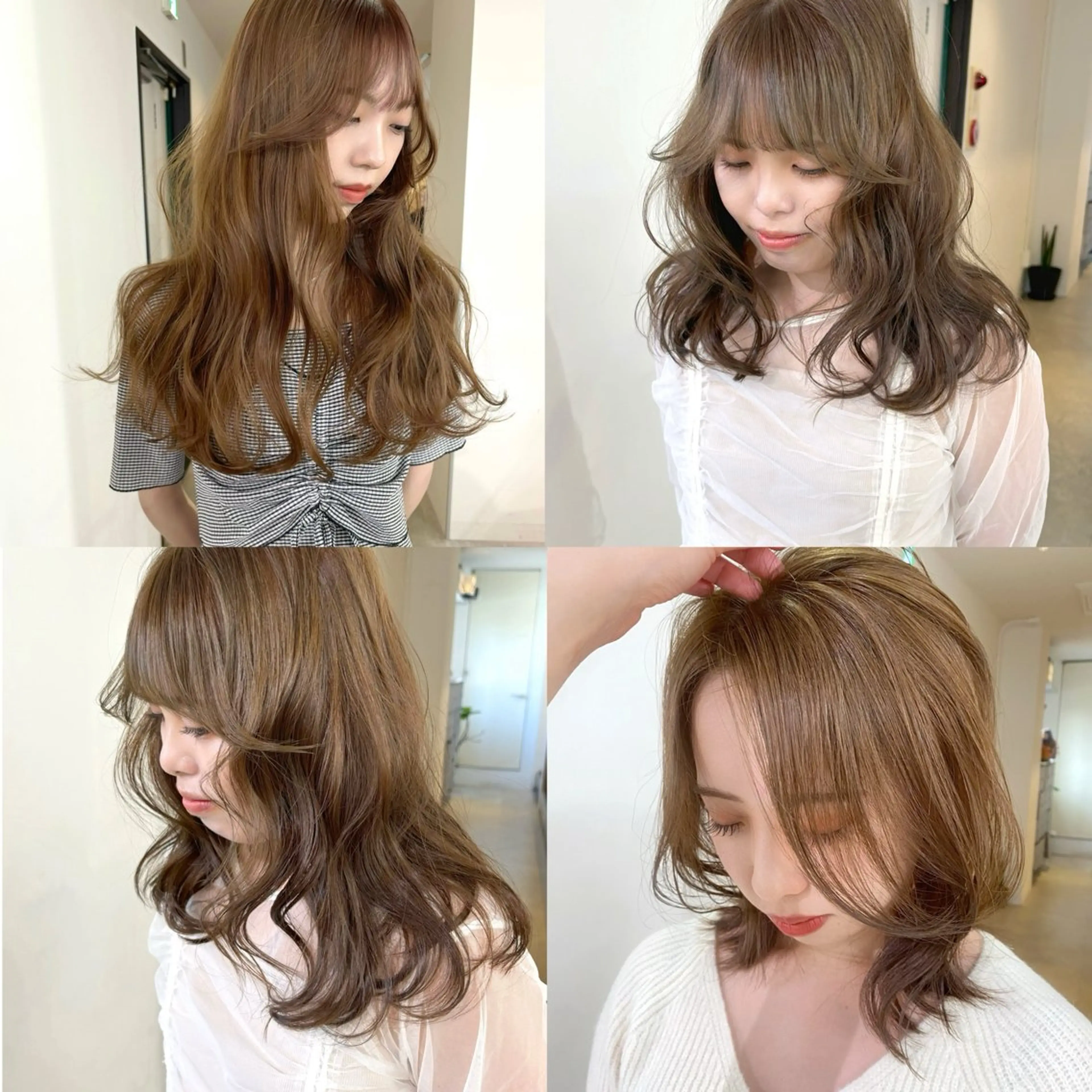 ✨1番人気✨【ブリーチなしダブルカラー＋クイックトリートメント】ブリーチを使わずに髪に優しく明るくしたい方へ🌼の写真