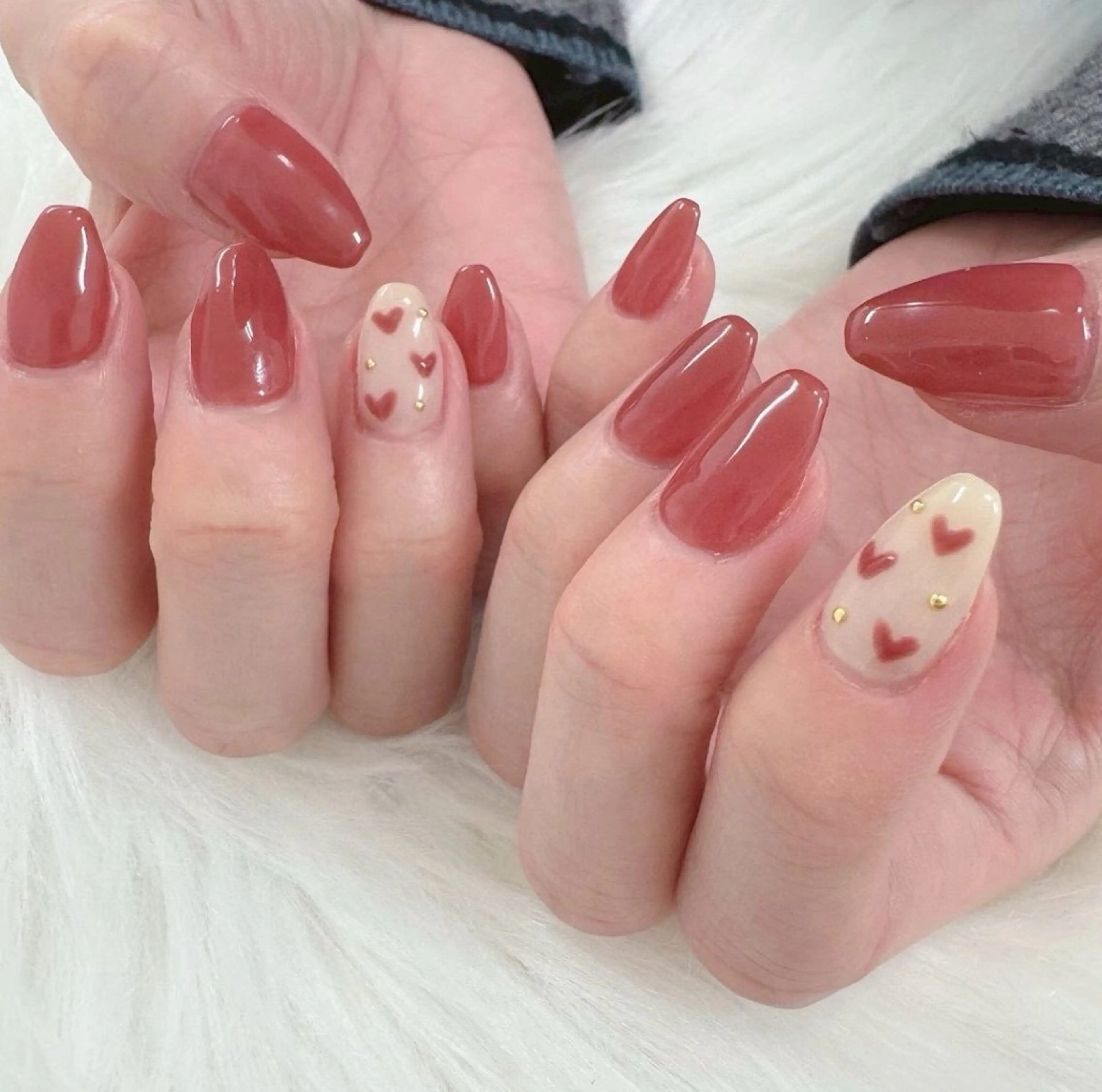 【オフあり】ハンド💅🏼ワンポイントコース✨パラジェル変更🉑の写真