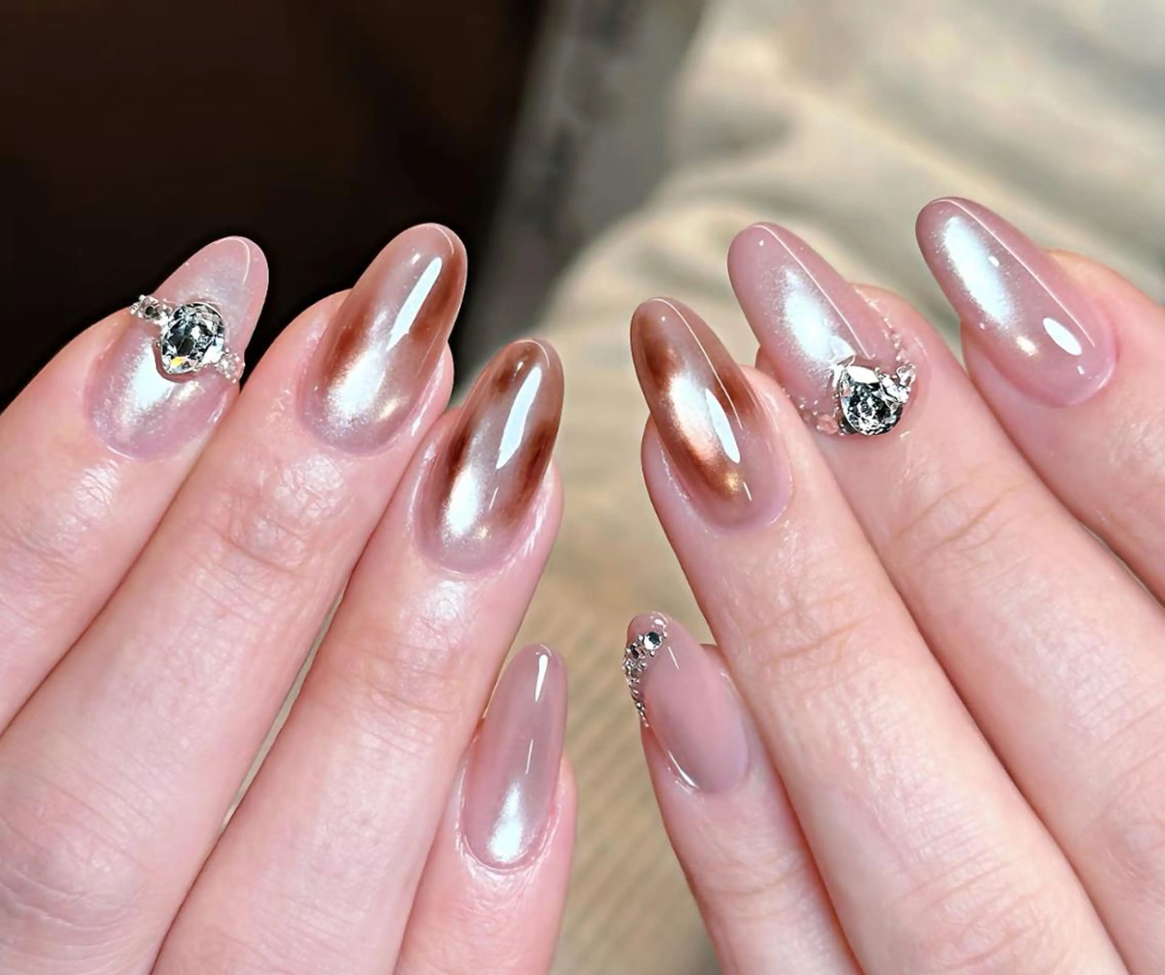 ネイル ハンドネイル By moonネイル 🌷ワンホン/韓国風のネイルデザイン