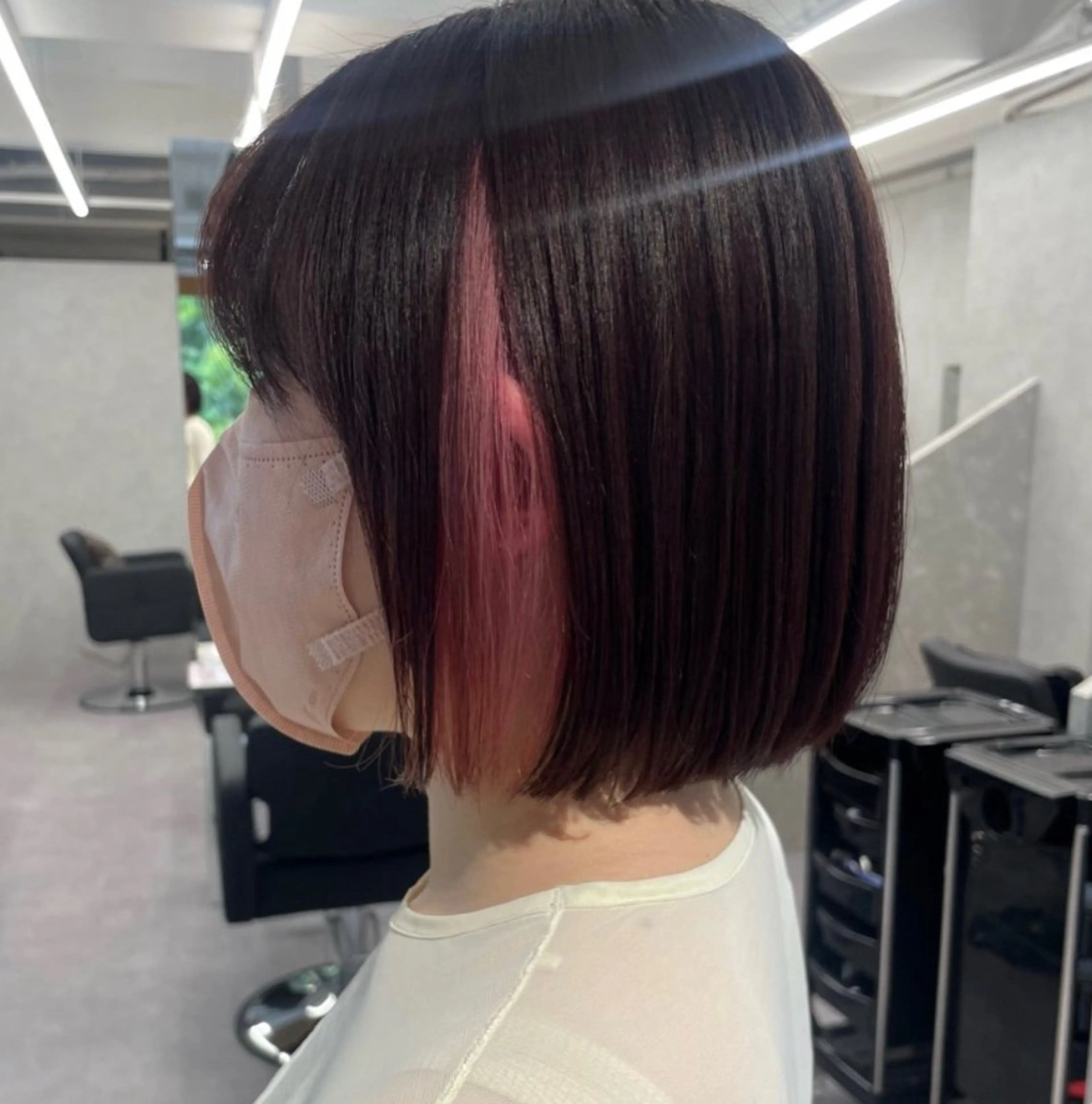 ショート ヘアカラー 韓国風スタイル 北田陸斗のヘアスタイル