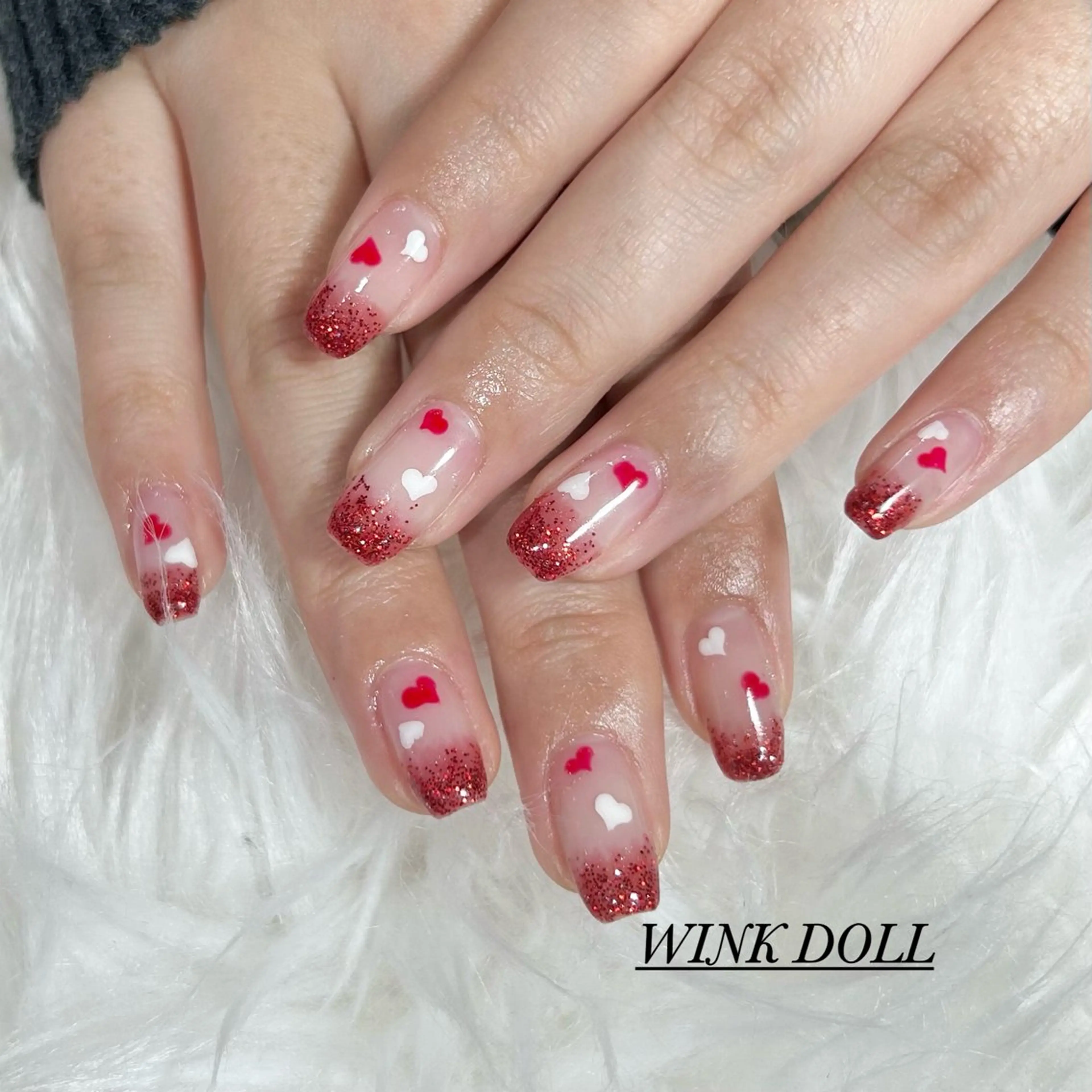 ネイル ハンドネイル WINK DOLL 🌹MIRAIのネイルデザイン