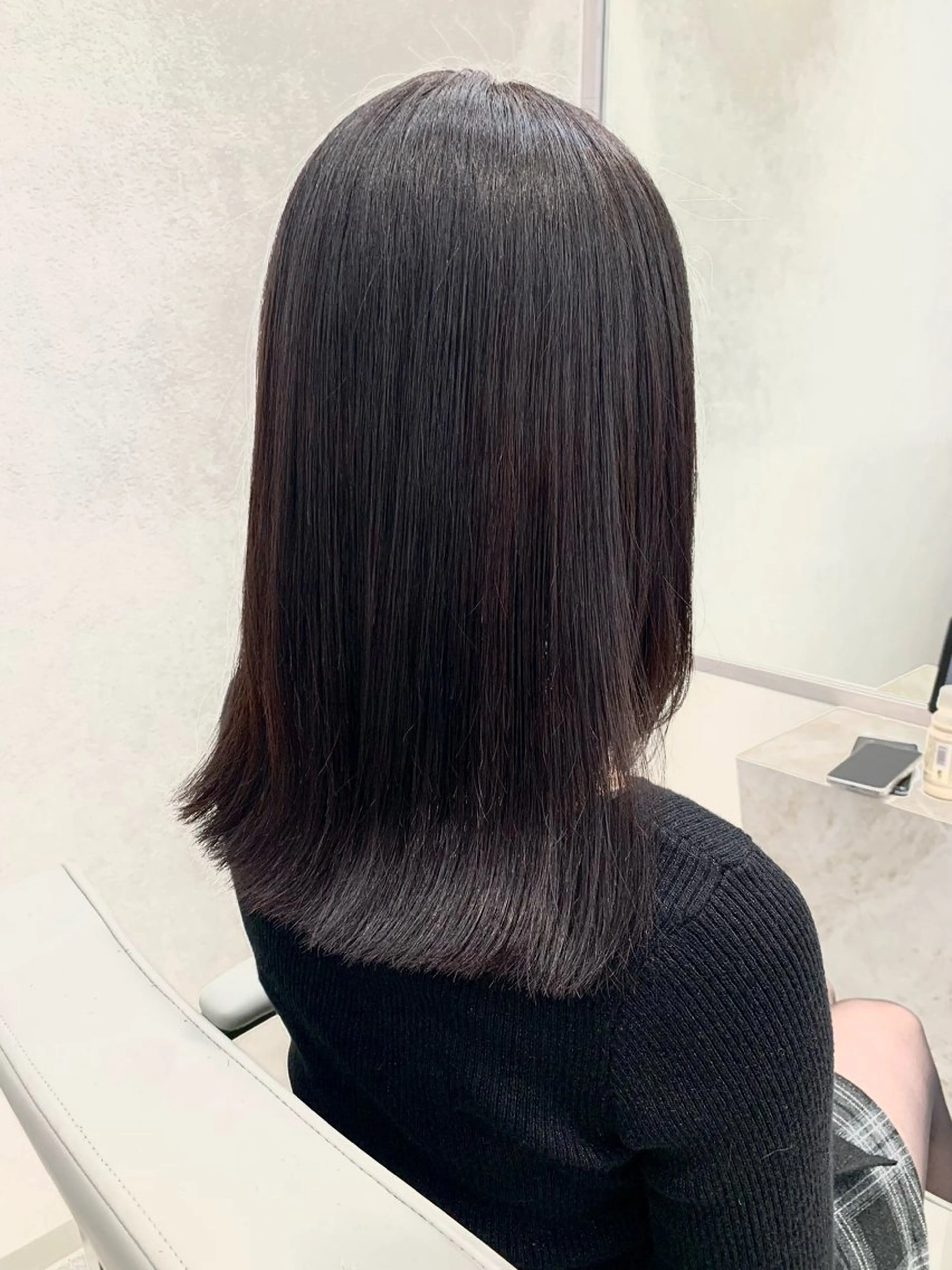 セミロング カット ヘアカラー 大人ヘア✨髪質改善 ✨艶髪＊今泉のヘアスタイル