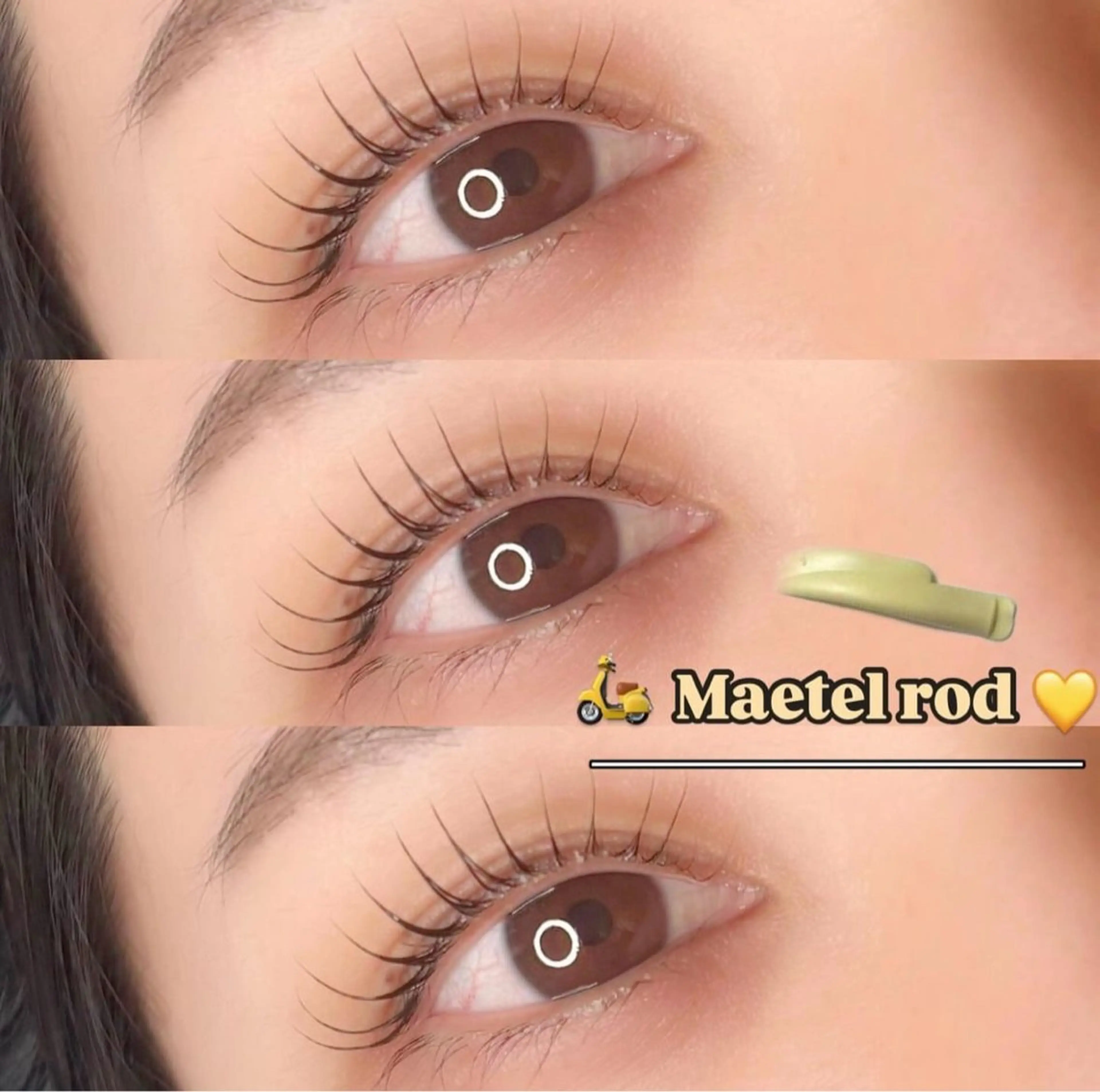 マツエク・マツパ マツパ 🎀 amii Hitomi  🎀のマツエク・マツパデザイン