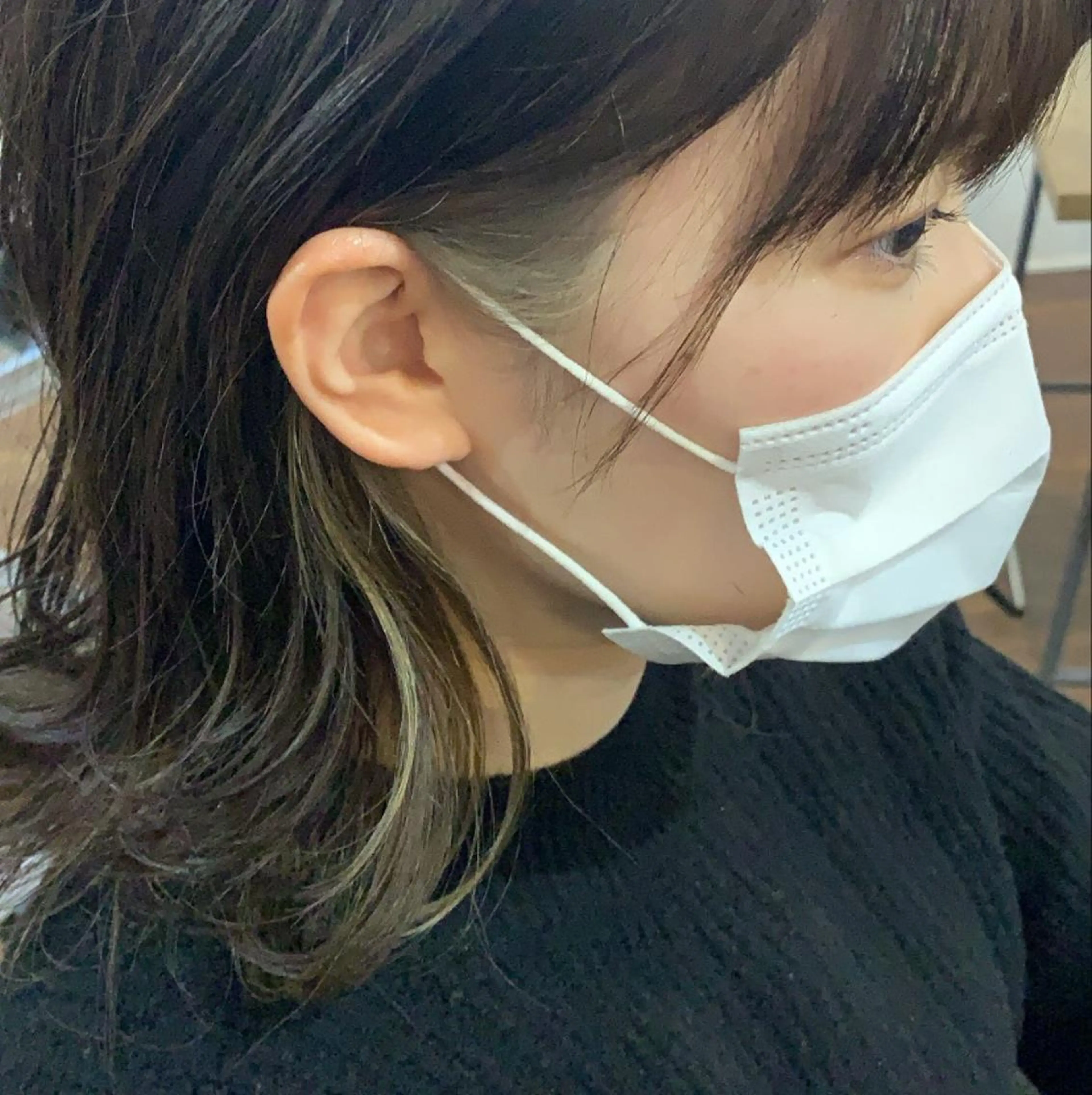 セミロング ヘアカラー SWEETROOM所属・清田 健太朗のヘアスタイル