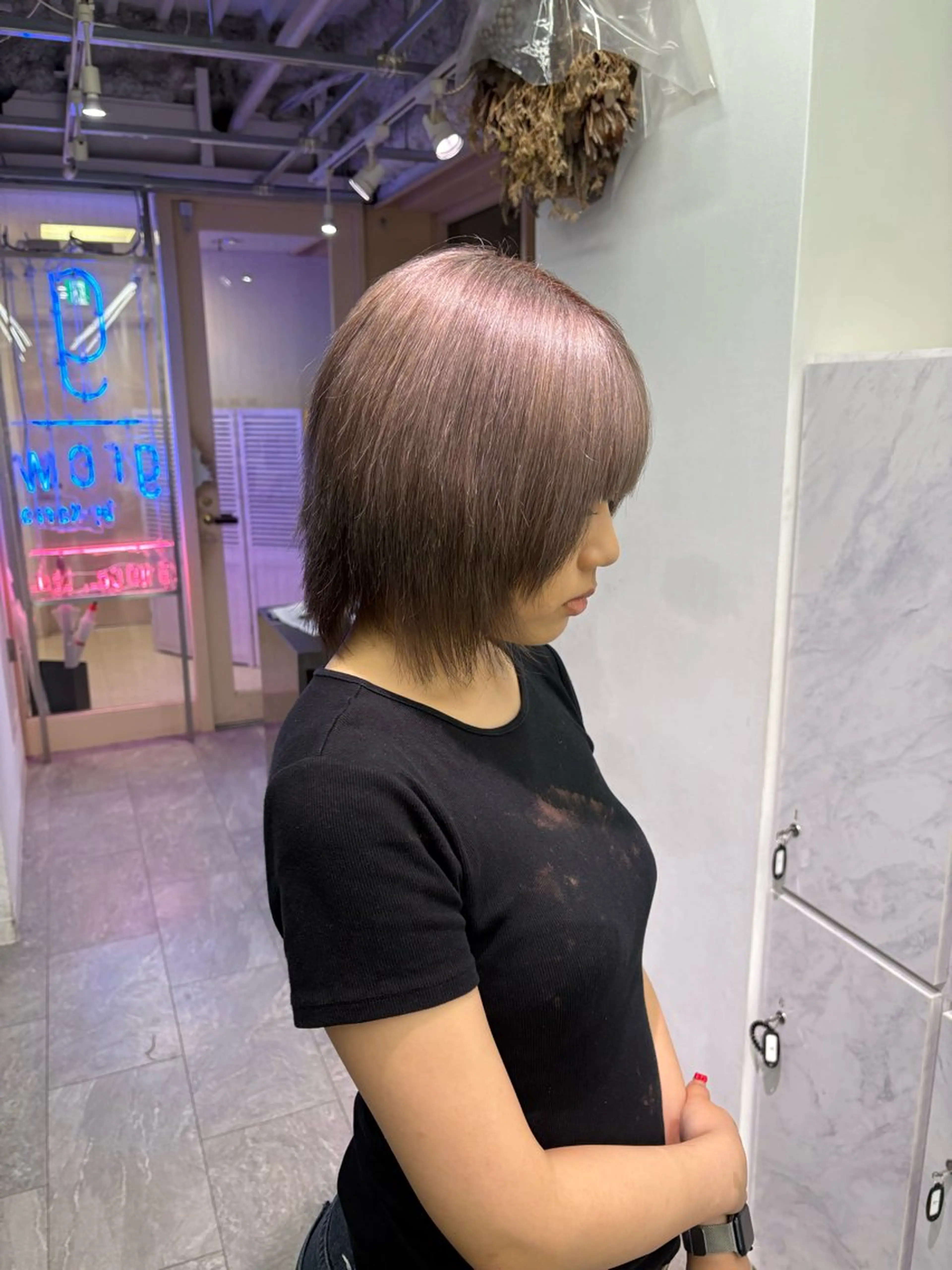 ショート ヘアカラー ハイトーン/エクステ ️🫧🐬Yuihaのヘアスタイル