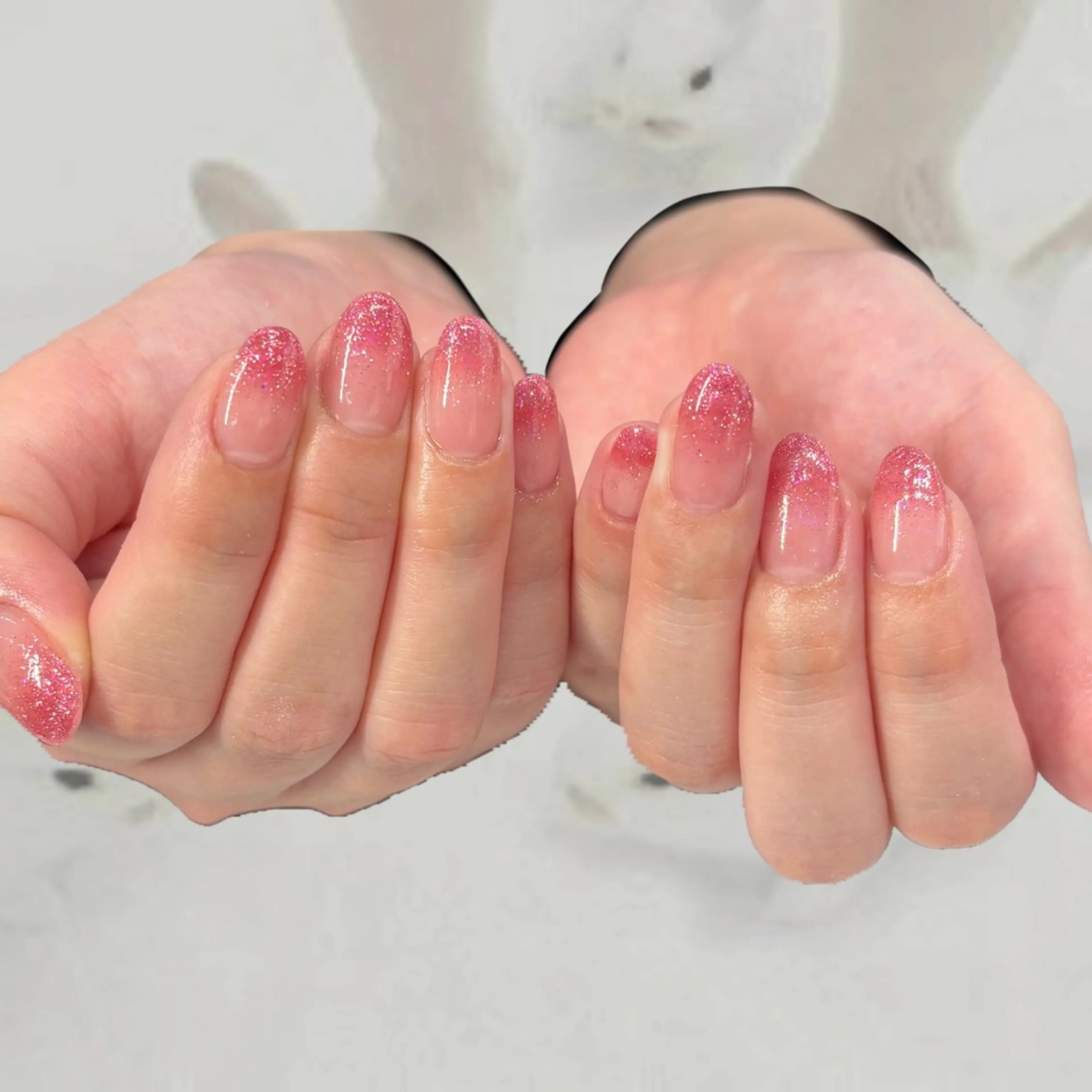 ネイル グラデーション ラメ(グリッター) ラメグラデーション VENUS BELT /FUTAのネイルデザイン