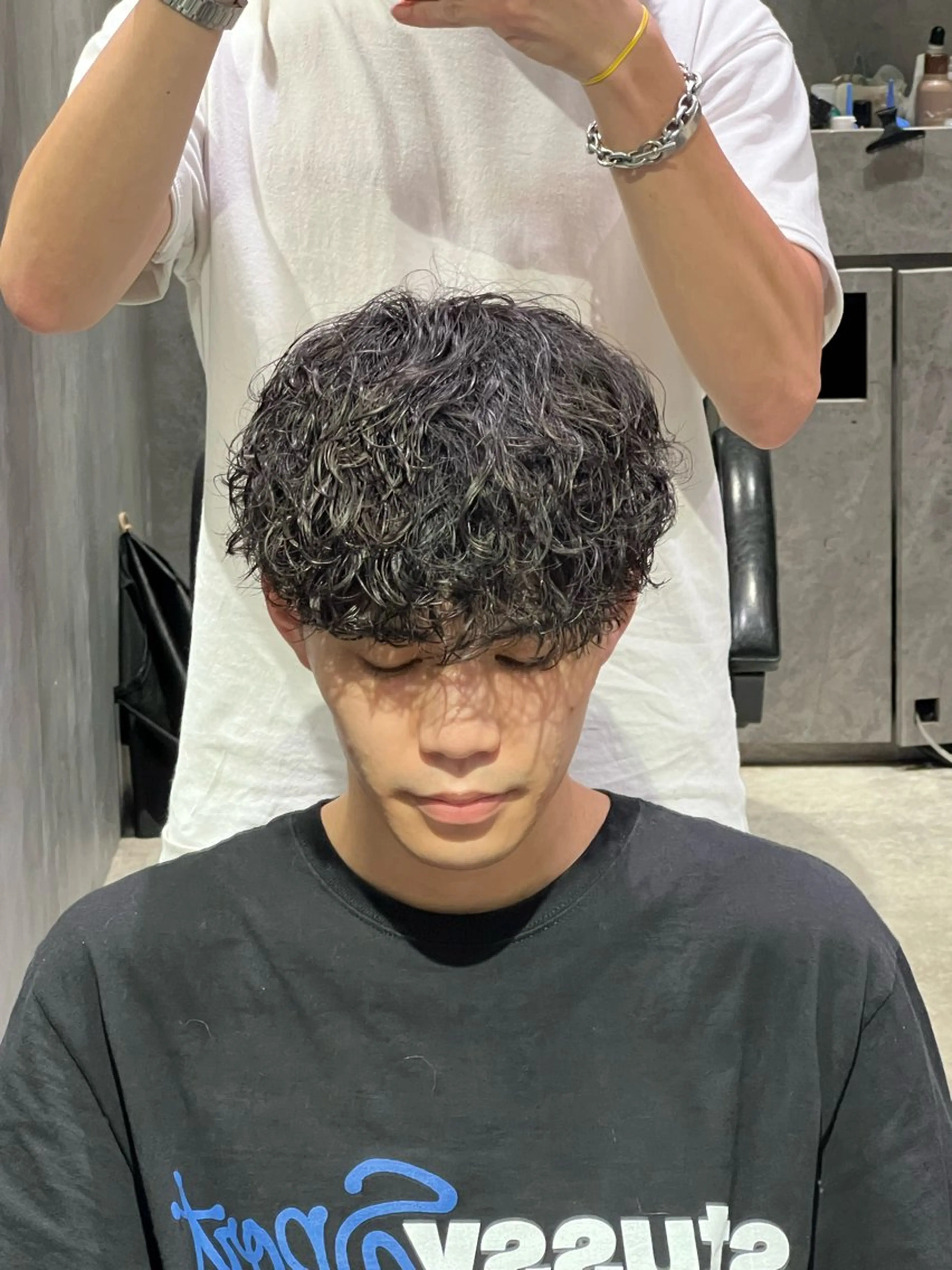 ショート カット パーマ メンズパーマ/縮毛 超特化/tomokiのヘアスタイル