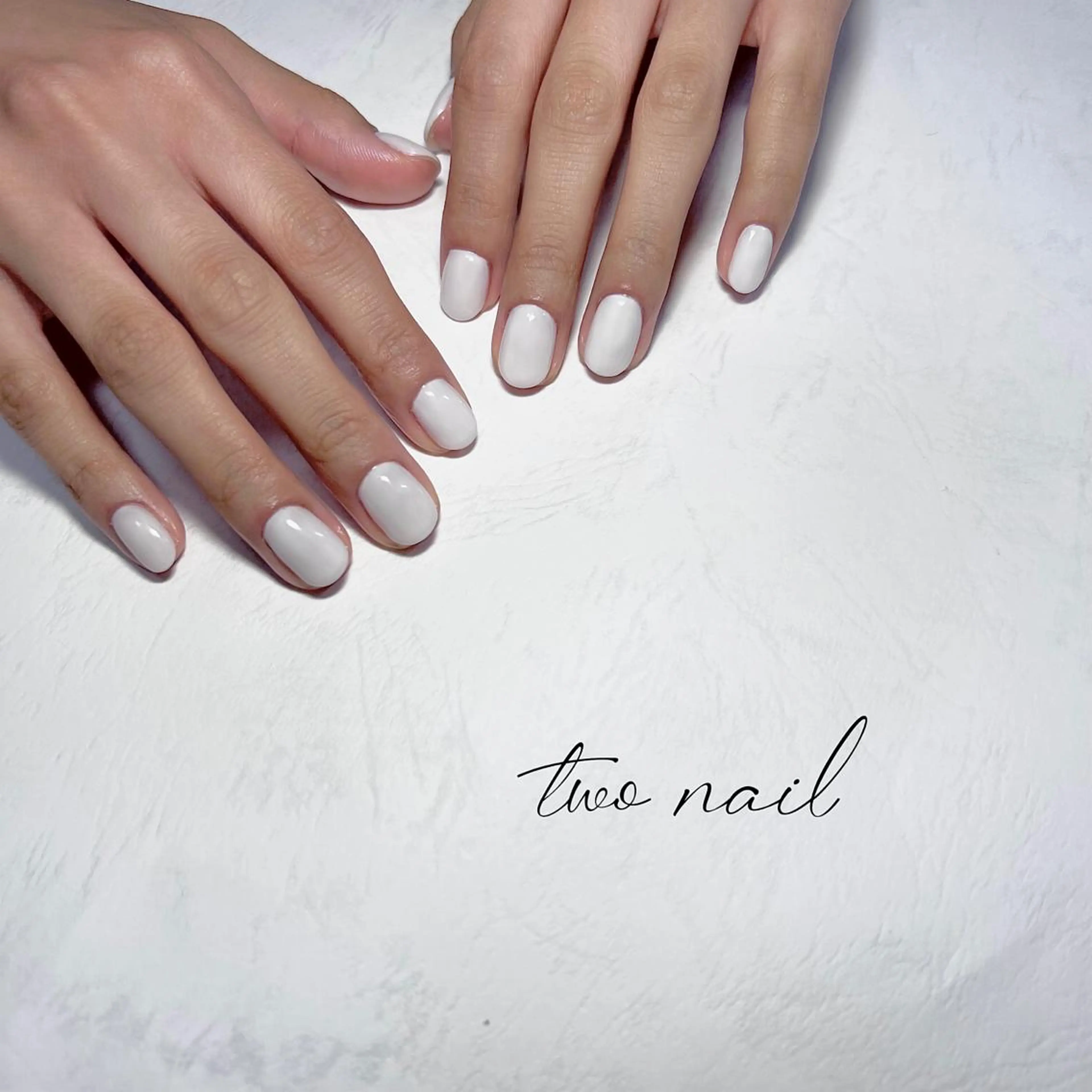 ネイル アートネイル フットネイル ハート ニュアンスネイル ホワイト ハンドネイル two nailのネイルデザイン