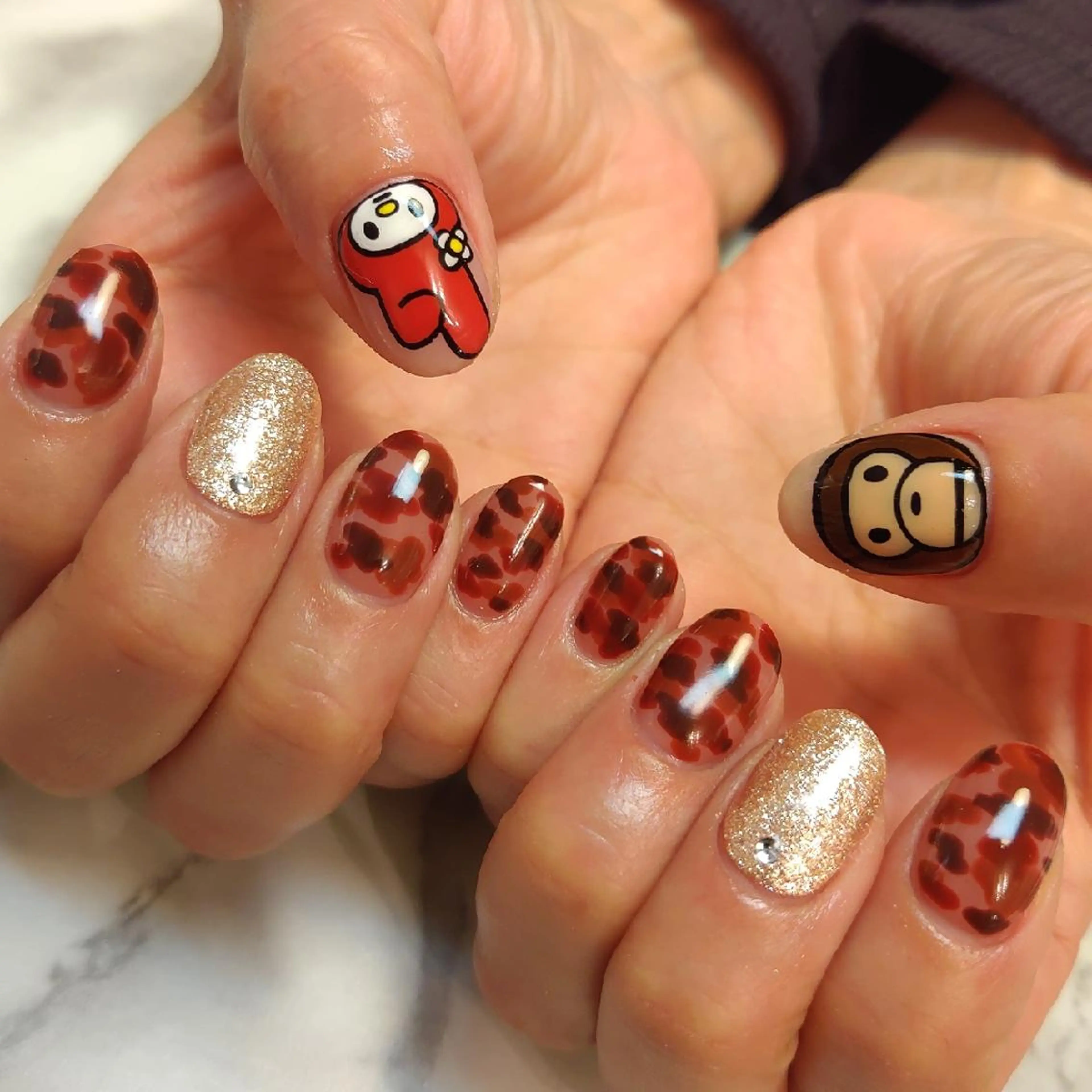 ネイル ジェヌインネイル 河内のネイルデザイン