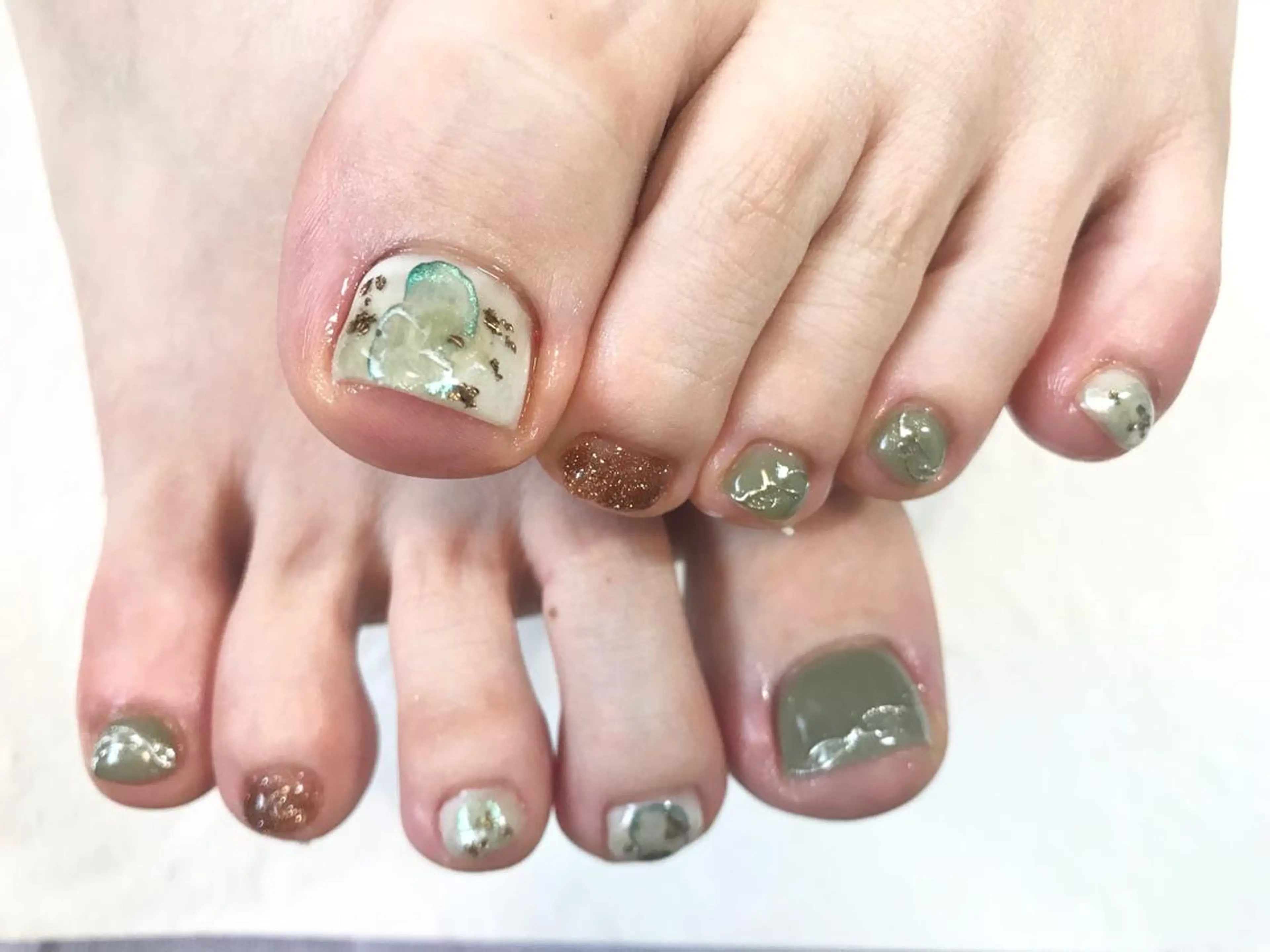 ネイル フットネイル Nailist Missaのネイルデザイン