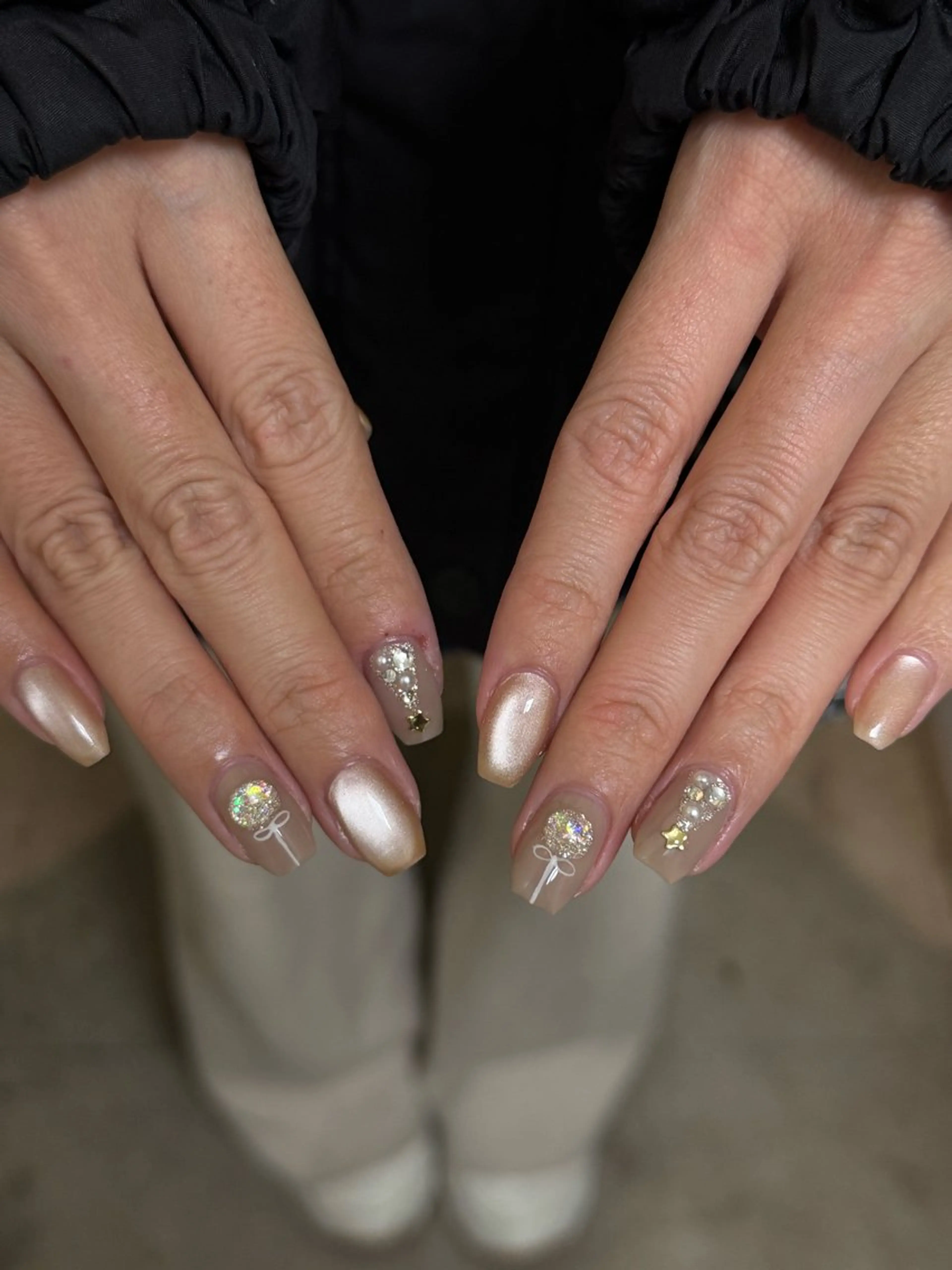 ネイル ハンドネイル ZHU_ STUDIOのネイルデザイン