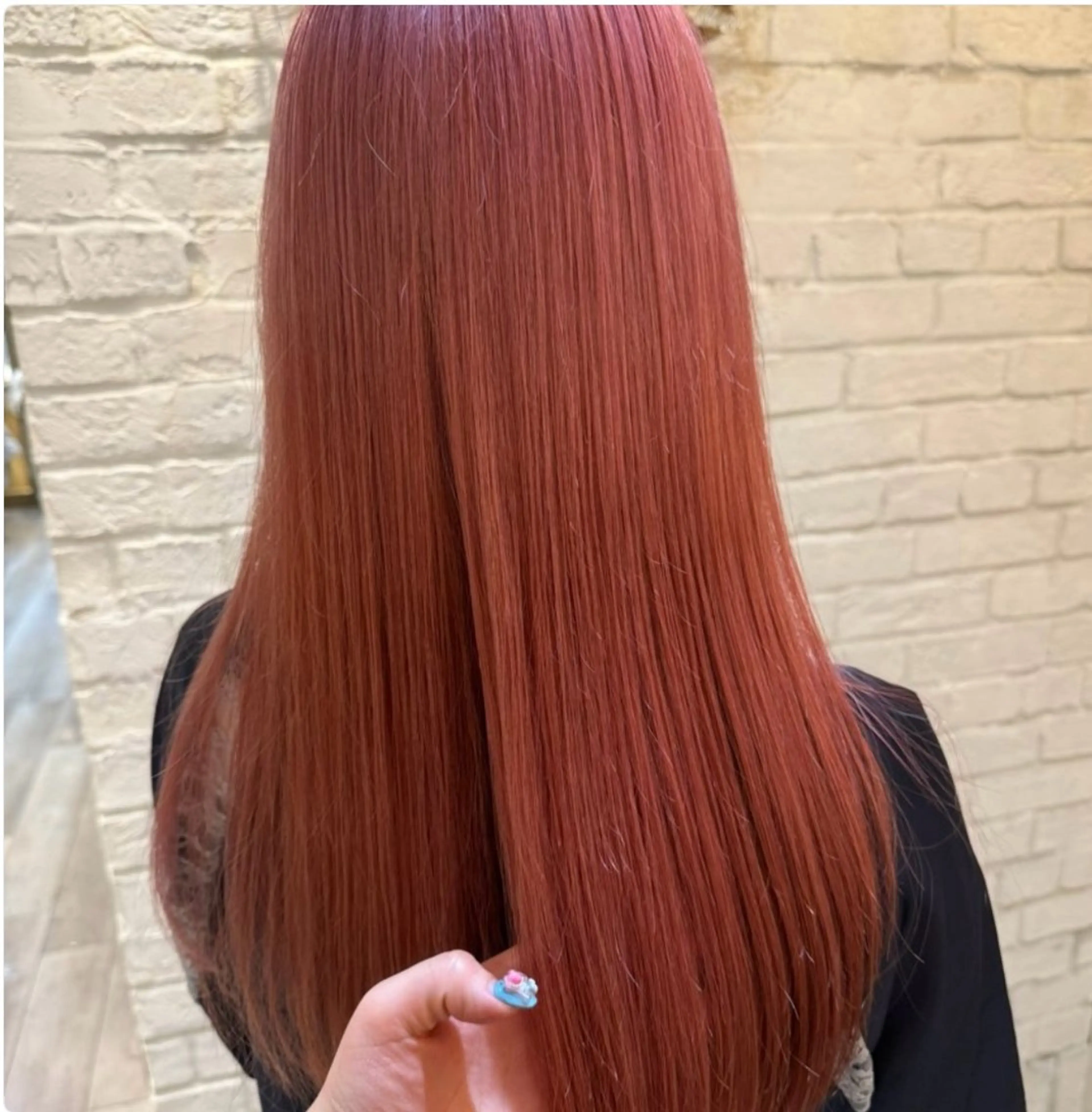 ロング カラー ブリーチ ピンクカラー 🫧MANOKA🫧 似合わせ/レイヤーのヘアスタイル