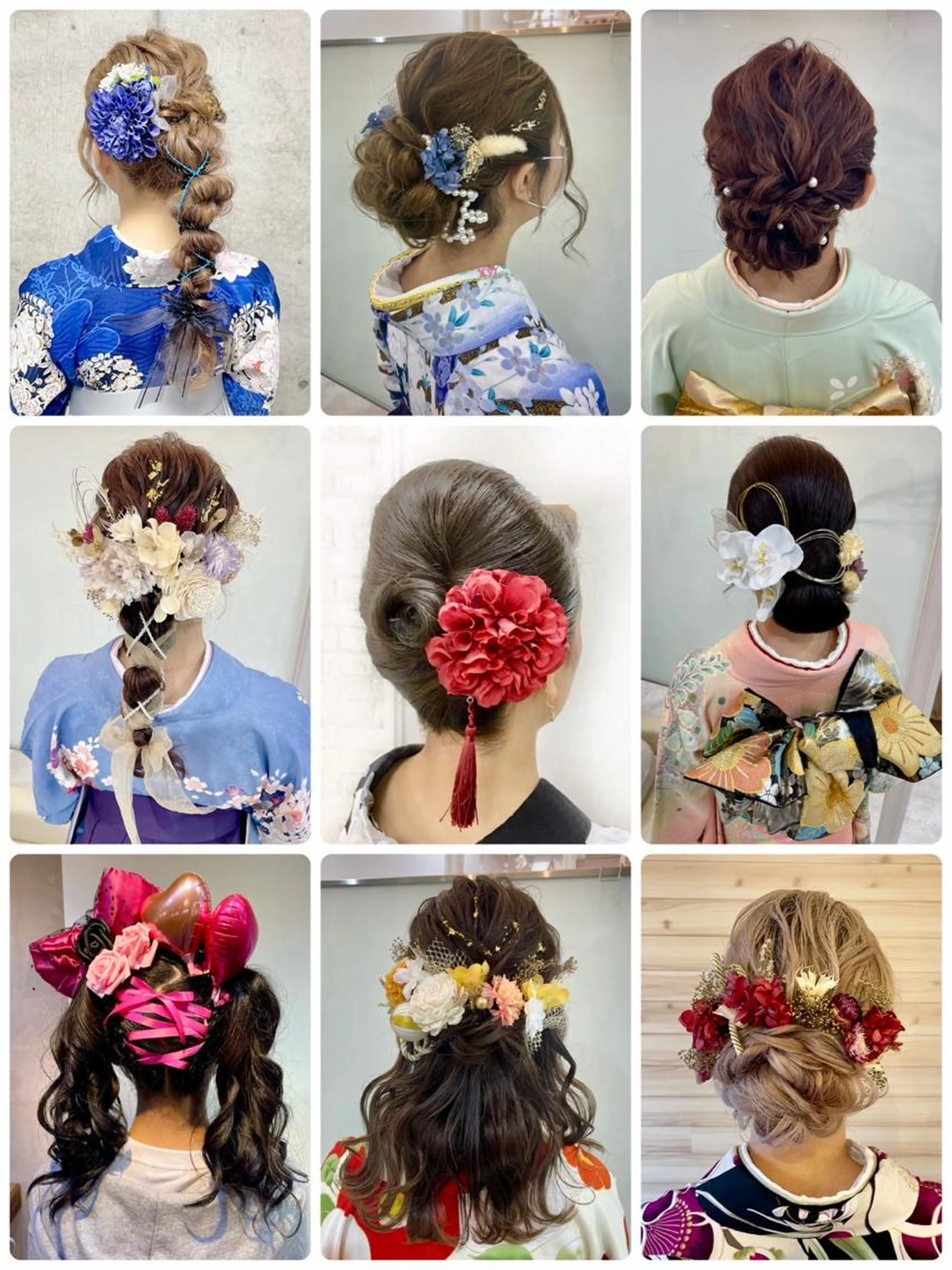 ヘアセット🎀結婚式参列、イベントセットの写真