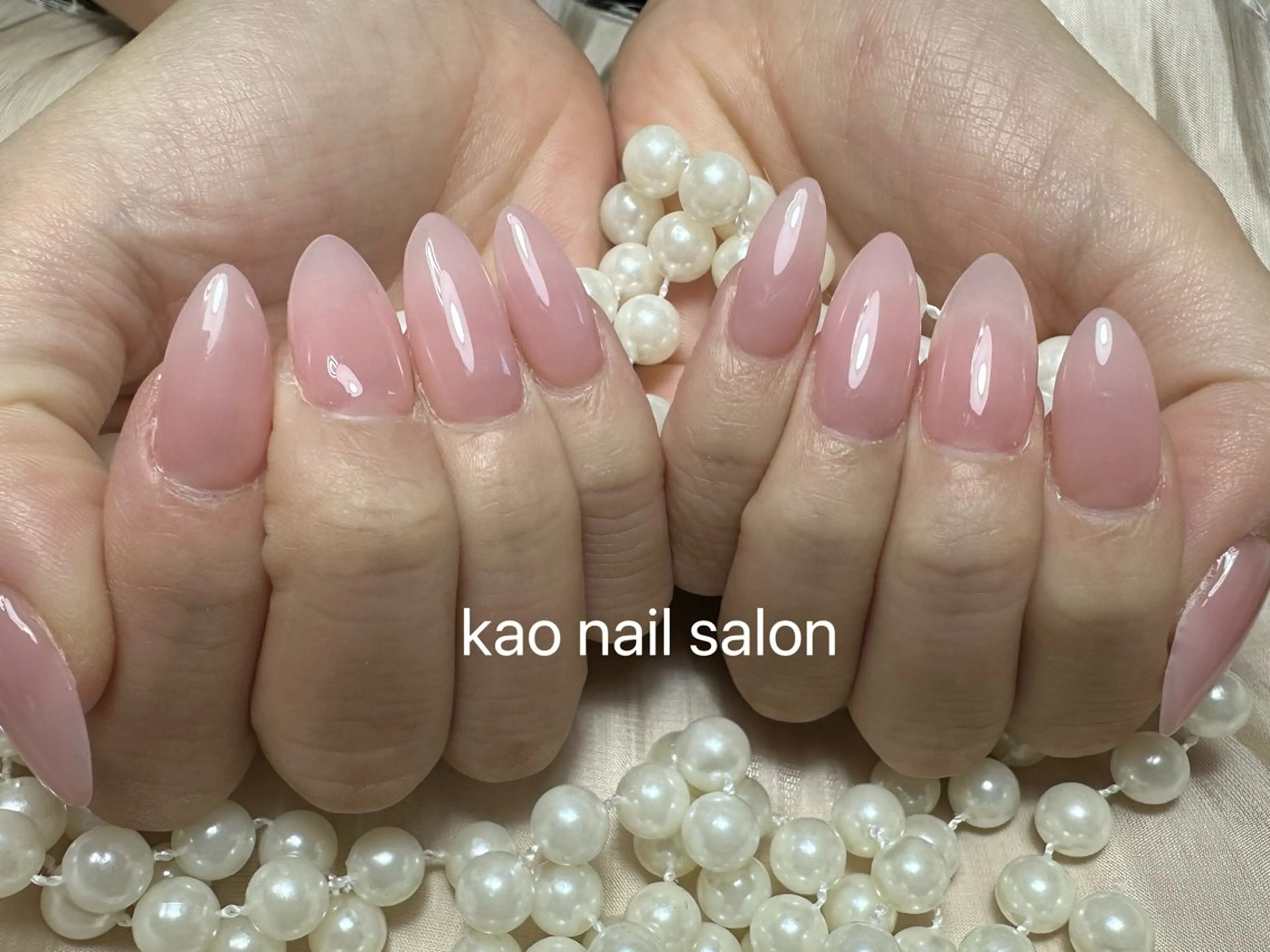 ネイル ワンカラーネイル ネイルチップ ハンドネイル kao nail マグネット/長さだしのネイルデザイン