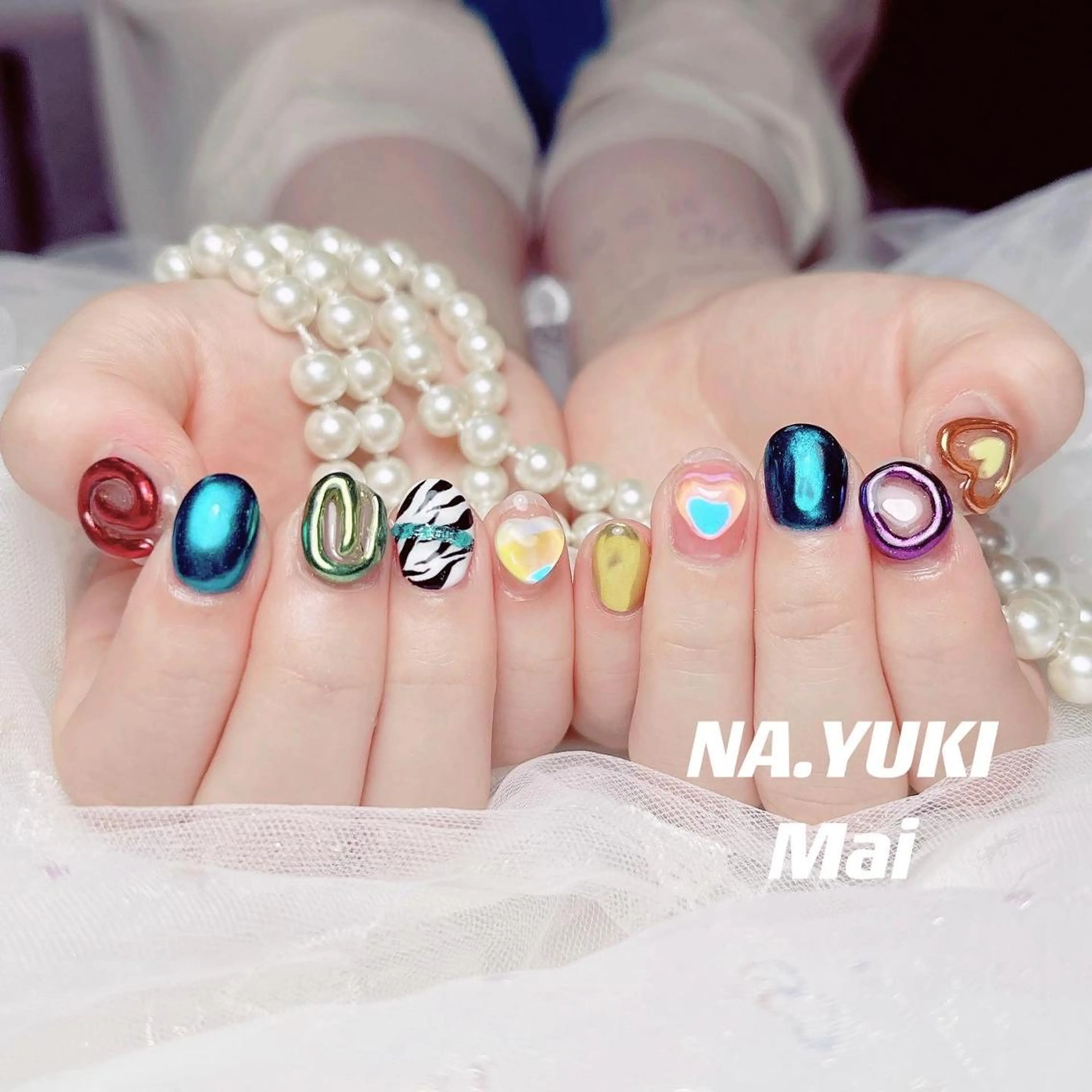 ネイル アートネイル ハンドネイル ハンドケア 🦋 Queenieのネイルデザイン