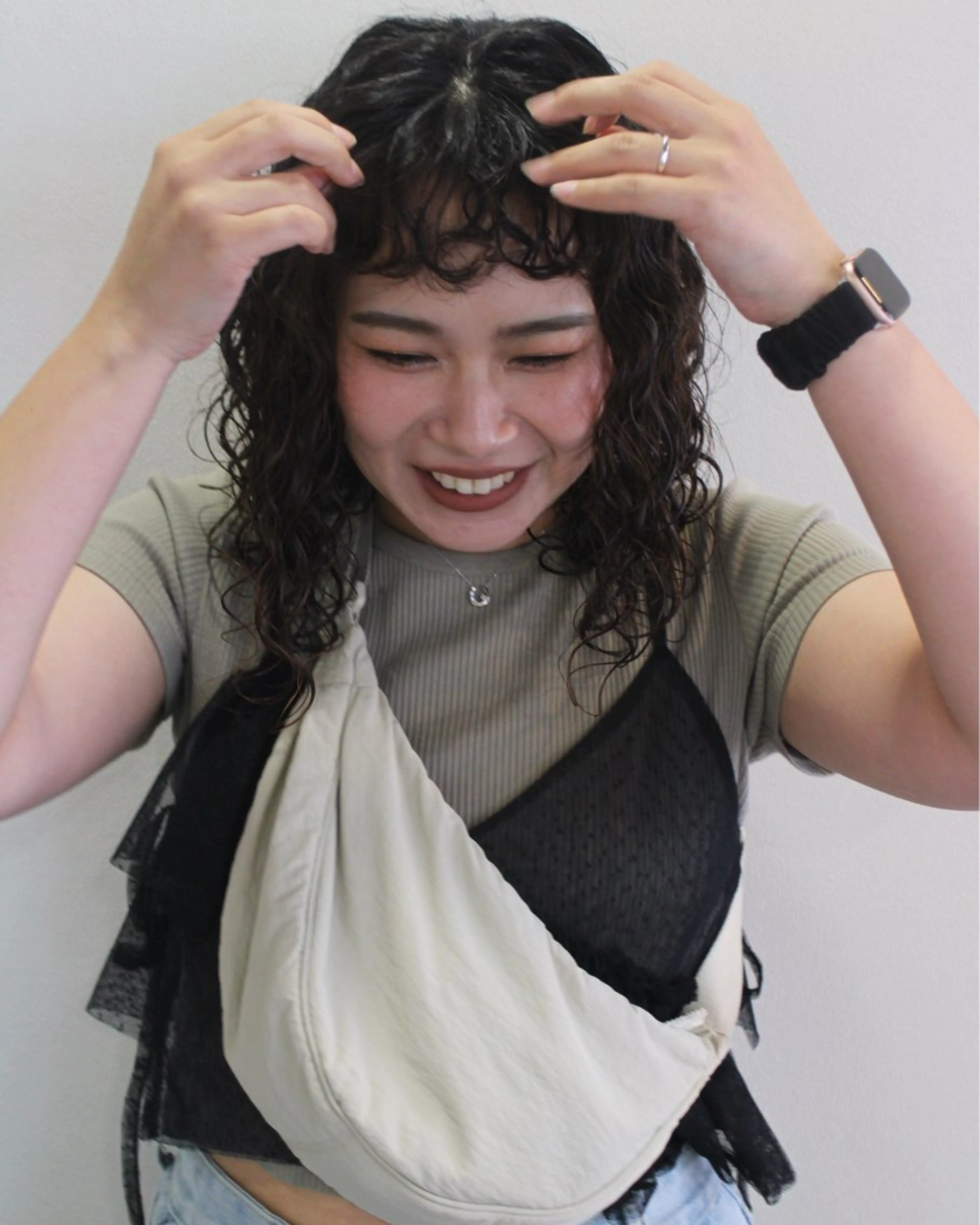 パーマ ボブパーマ／アレンジ Onのヘアスタイル