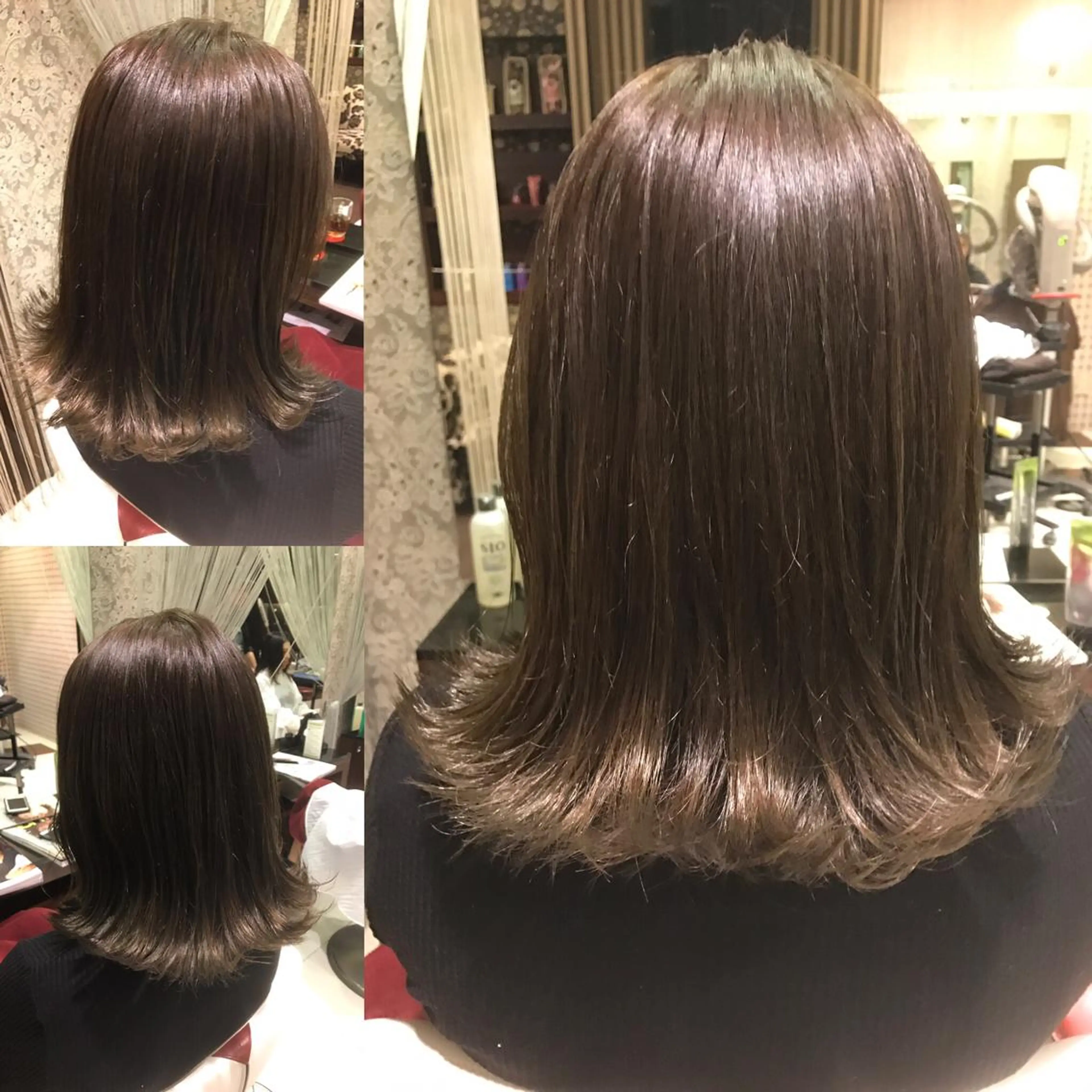 カラー アッシュ イルミナカラー ヘアカラー トリートメント 🔹TOMO🔹 圧倒的経験値🔹のヘアスタイル