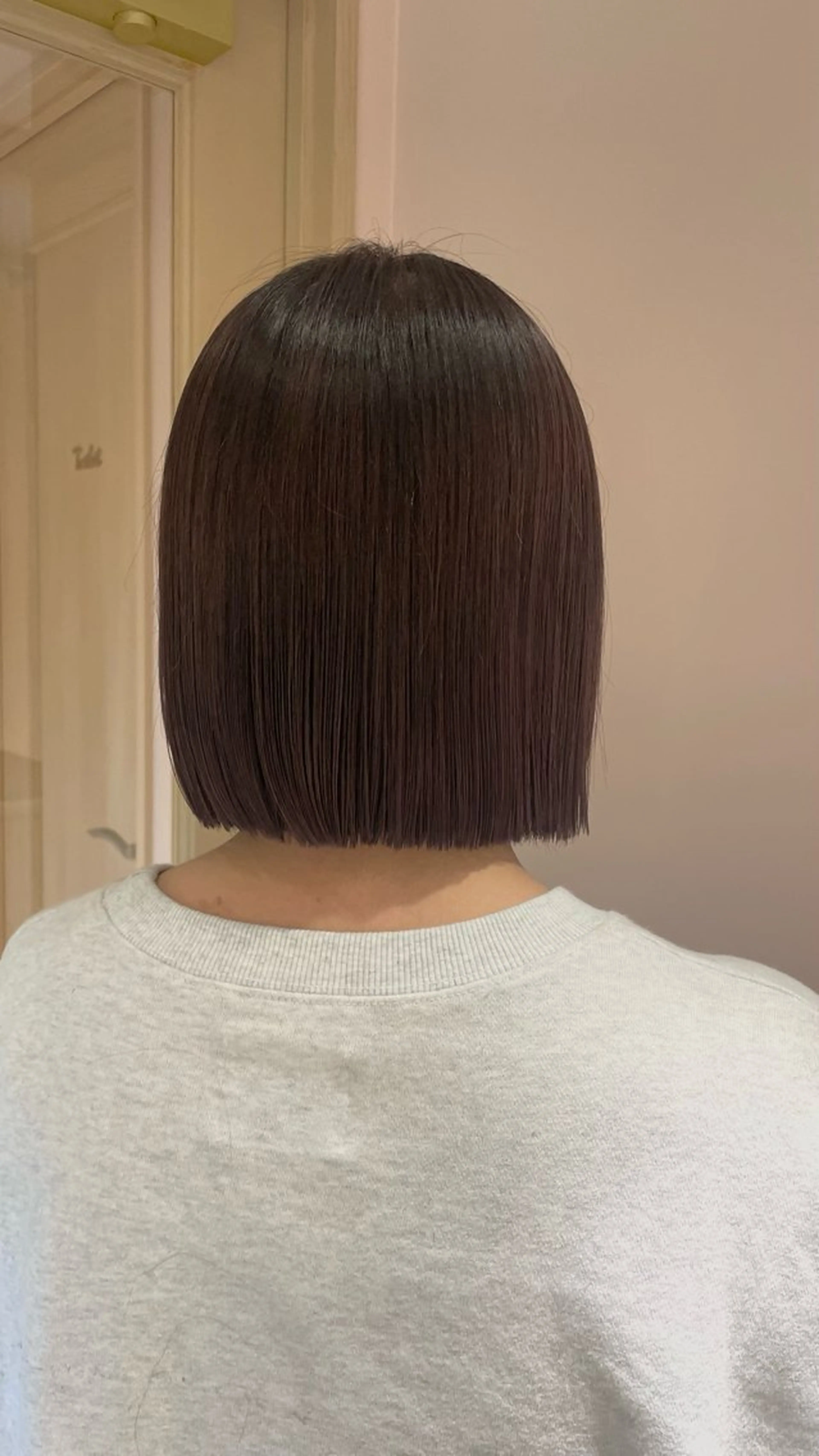 ショート ヘアカラー トリートメント ヘッドスパ マホ/日吉/髪質改善 /レイヤー/ガーリーのヘアスタイル