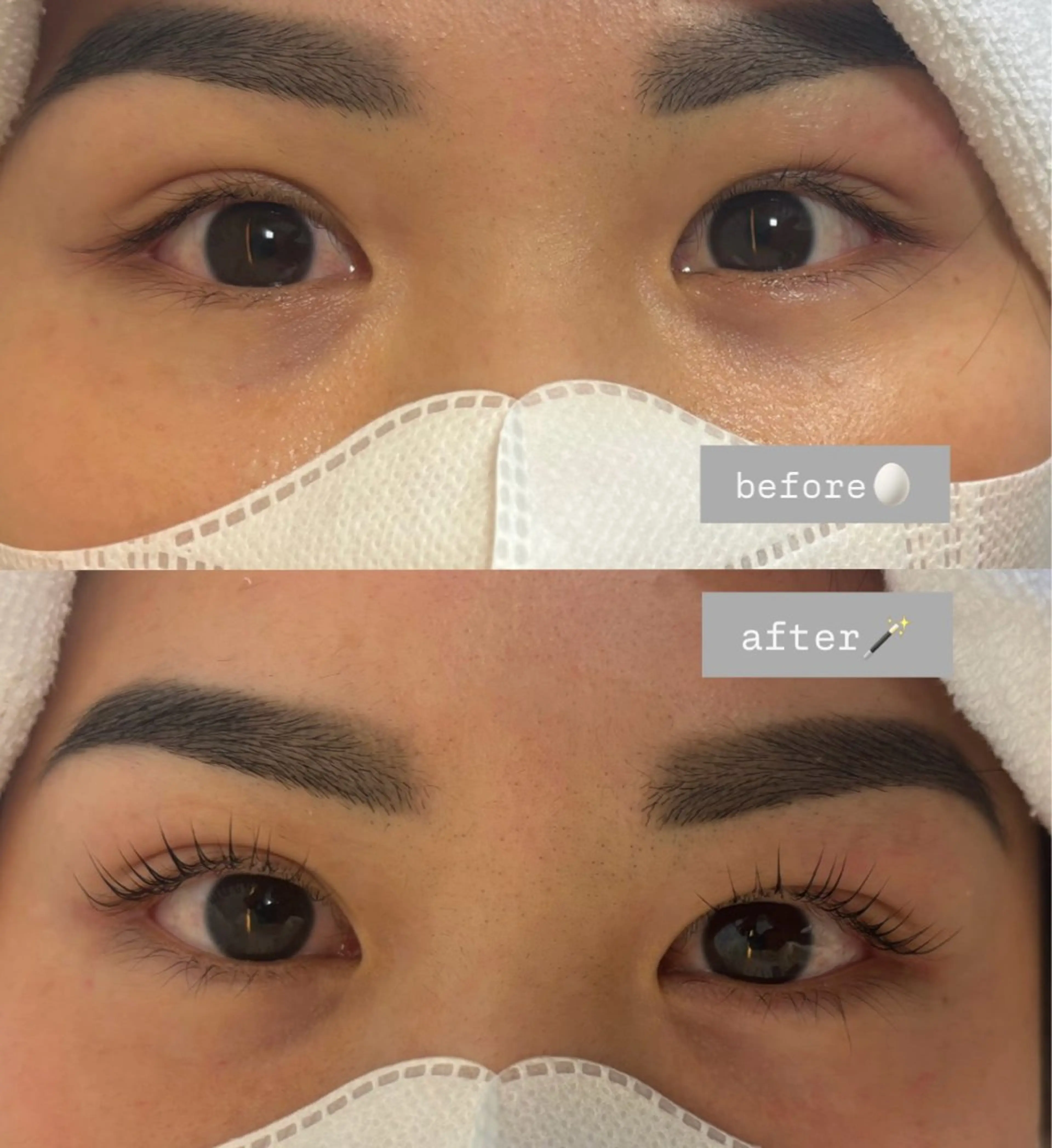 まつ毛パーマの写真