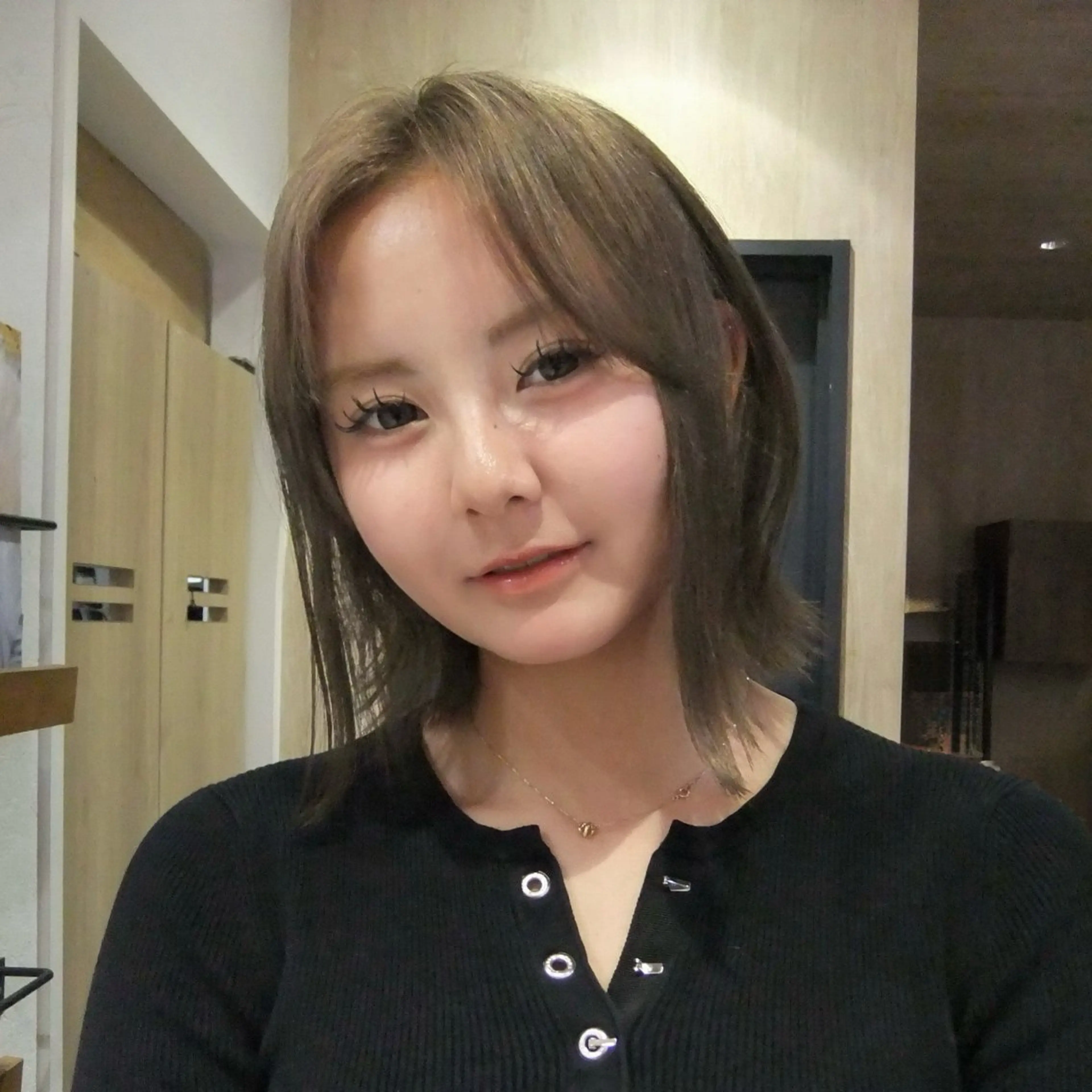 ショート カラー カット ヘアカラー レイヤー/似合わせ/ yuan⟡.·のヘアスタイル