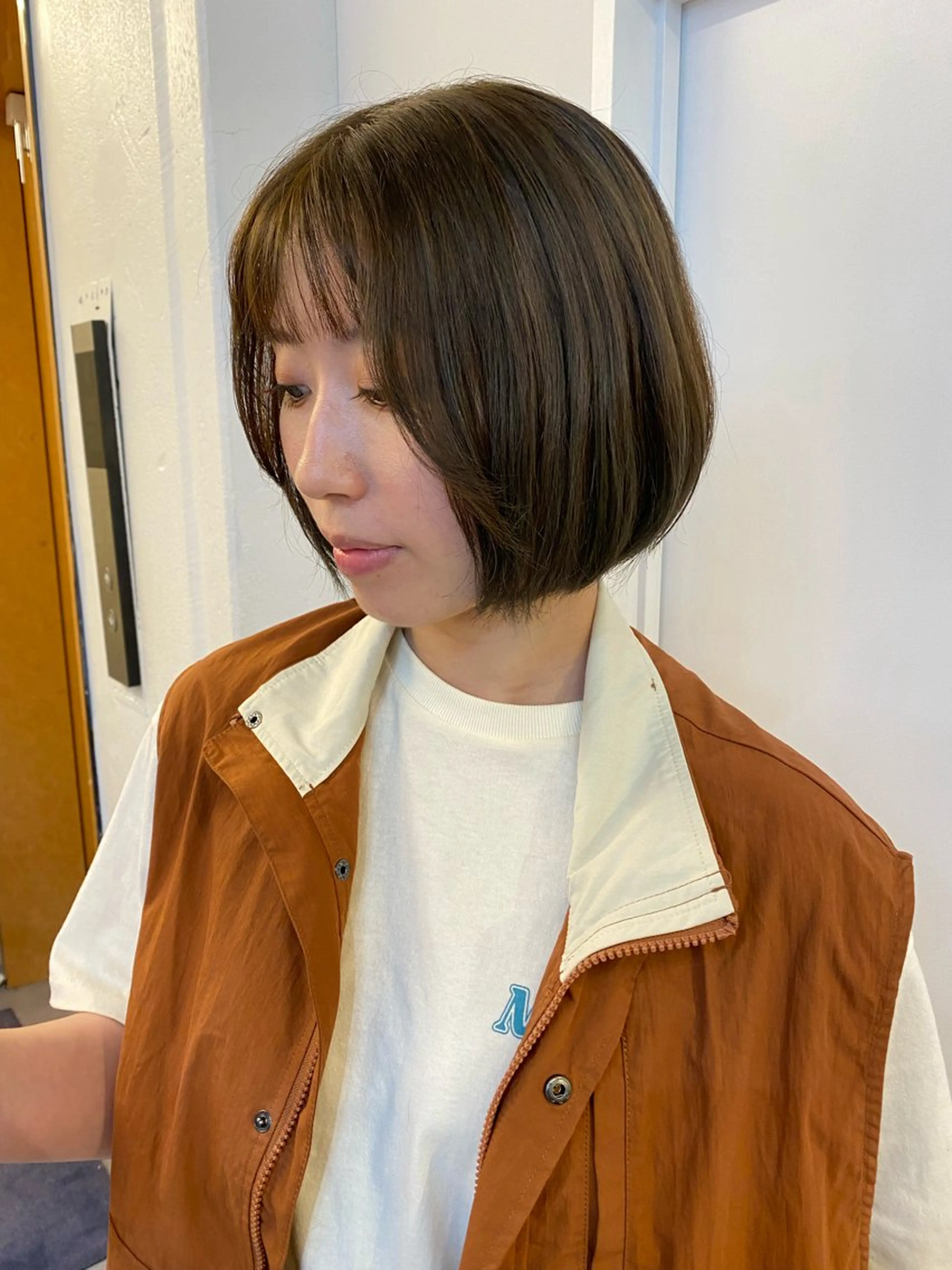 ショート カラー ichika/福岡 /透明感カラー🤎のヘアスタイル