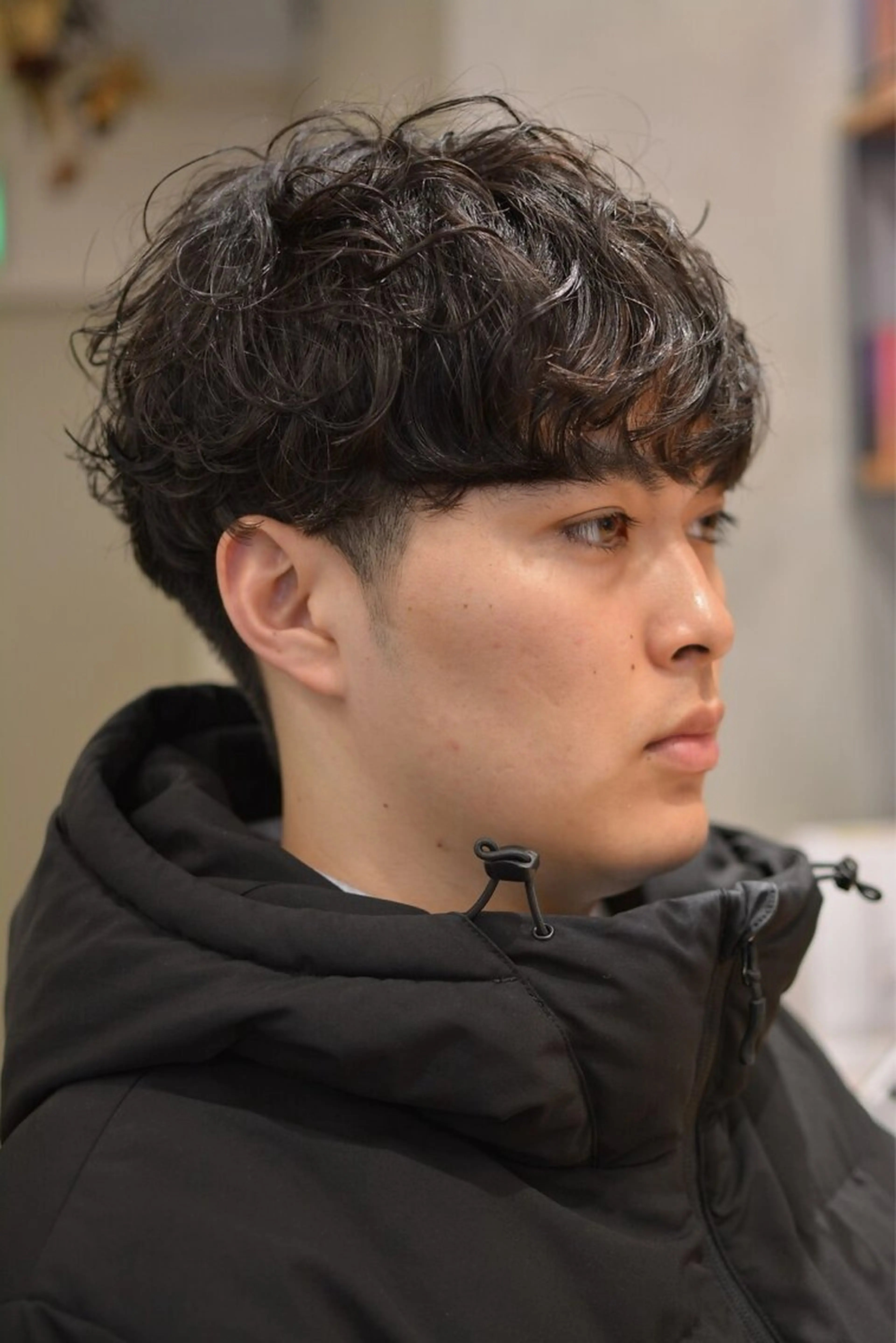 メンズ カット パーマ レイヤー/メンズ /佐藤あいら🧳👔のヘアスタイル